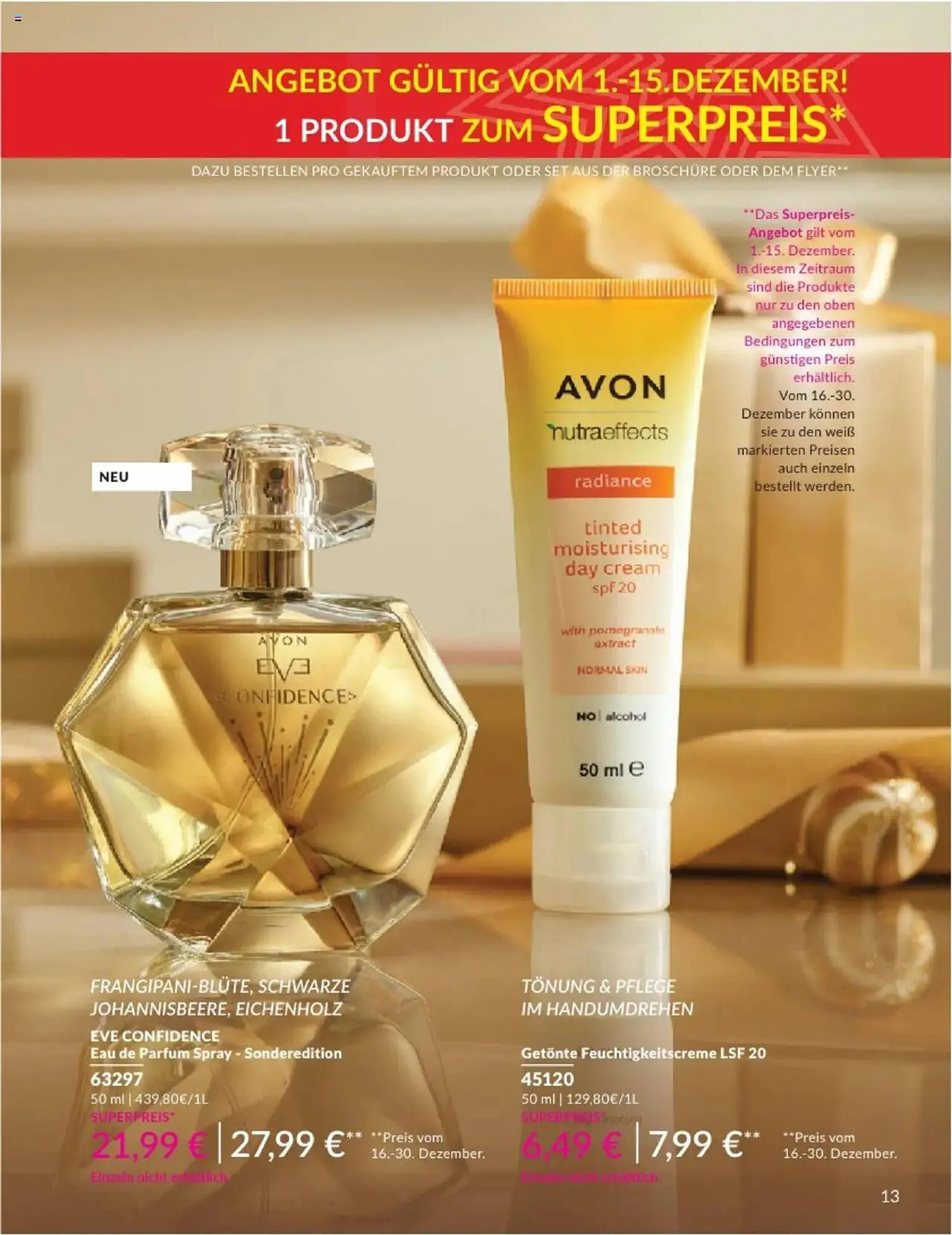 Avon Prospekt von 1. Dezember bis 30. Dezember 2024 - Prospekt seite 13