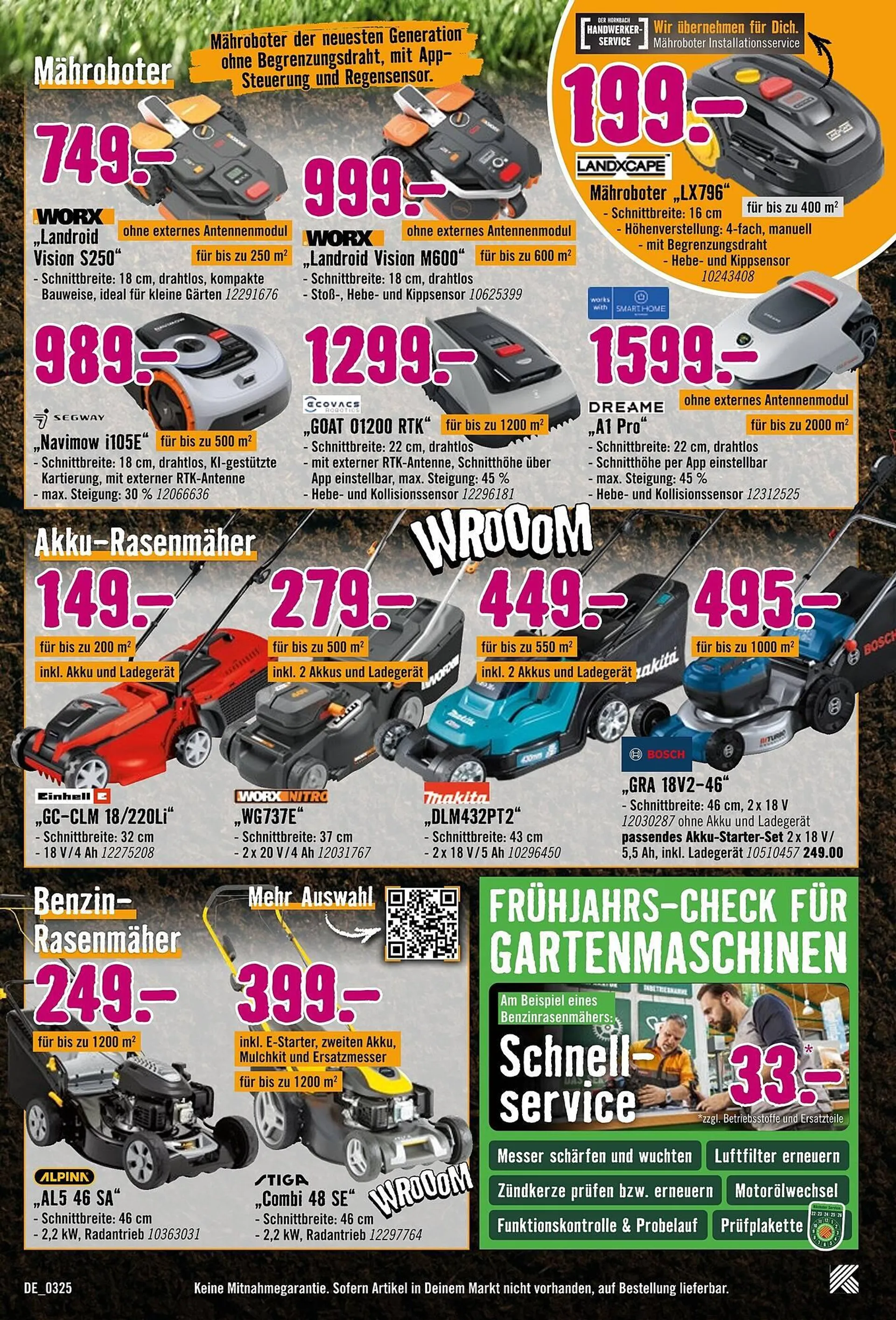 Hornbach Prospekt von 12. März bis 10. April 2025 - Prospekt seite 12