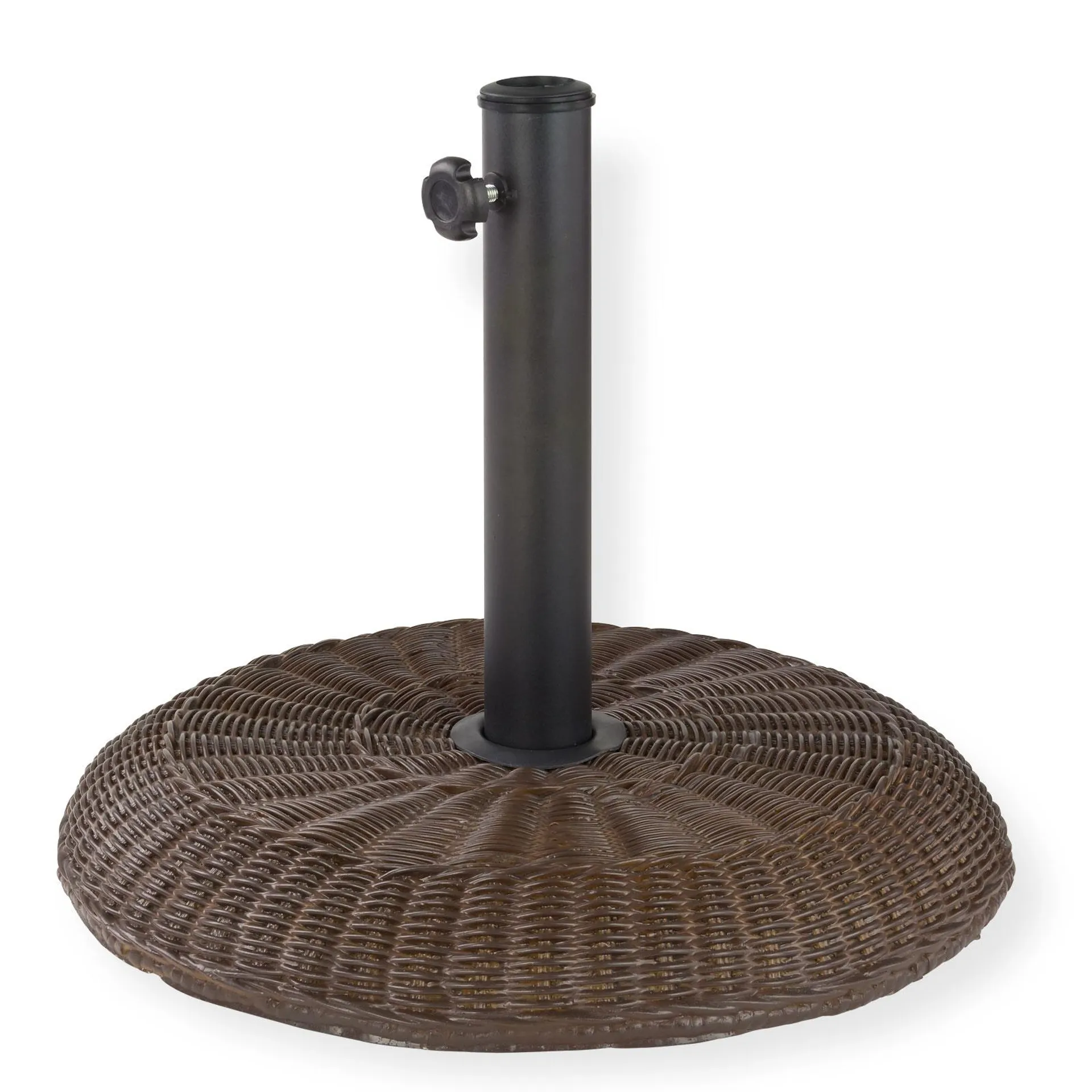 Sonnenschirmständer / Schirmständer im Rattan Design 15kg