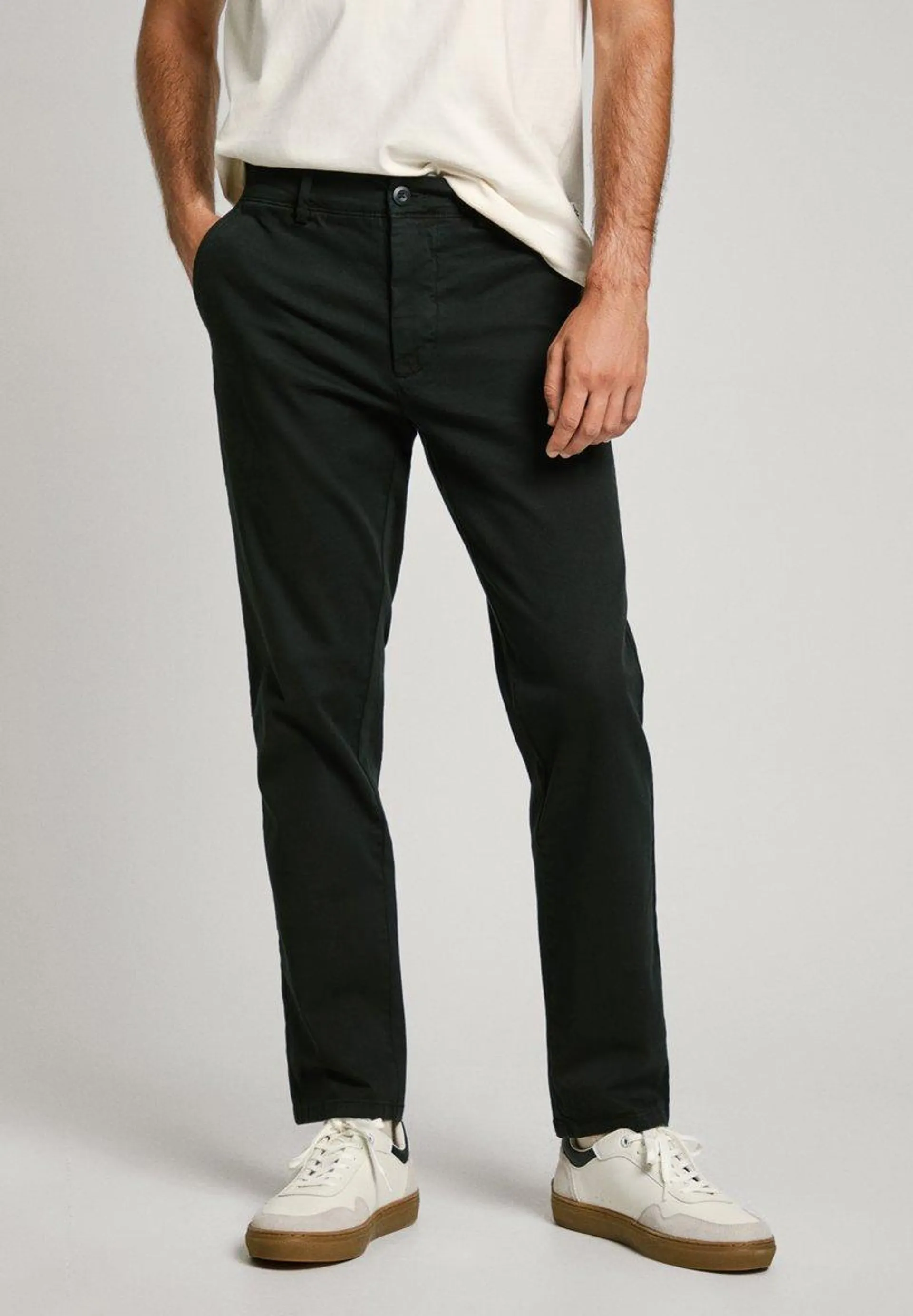 SLIM - Chinos - black