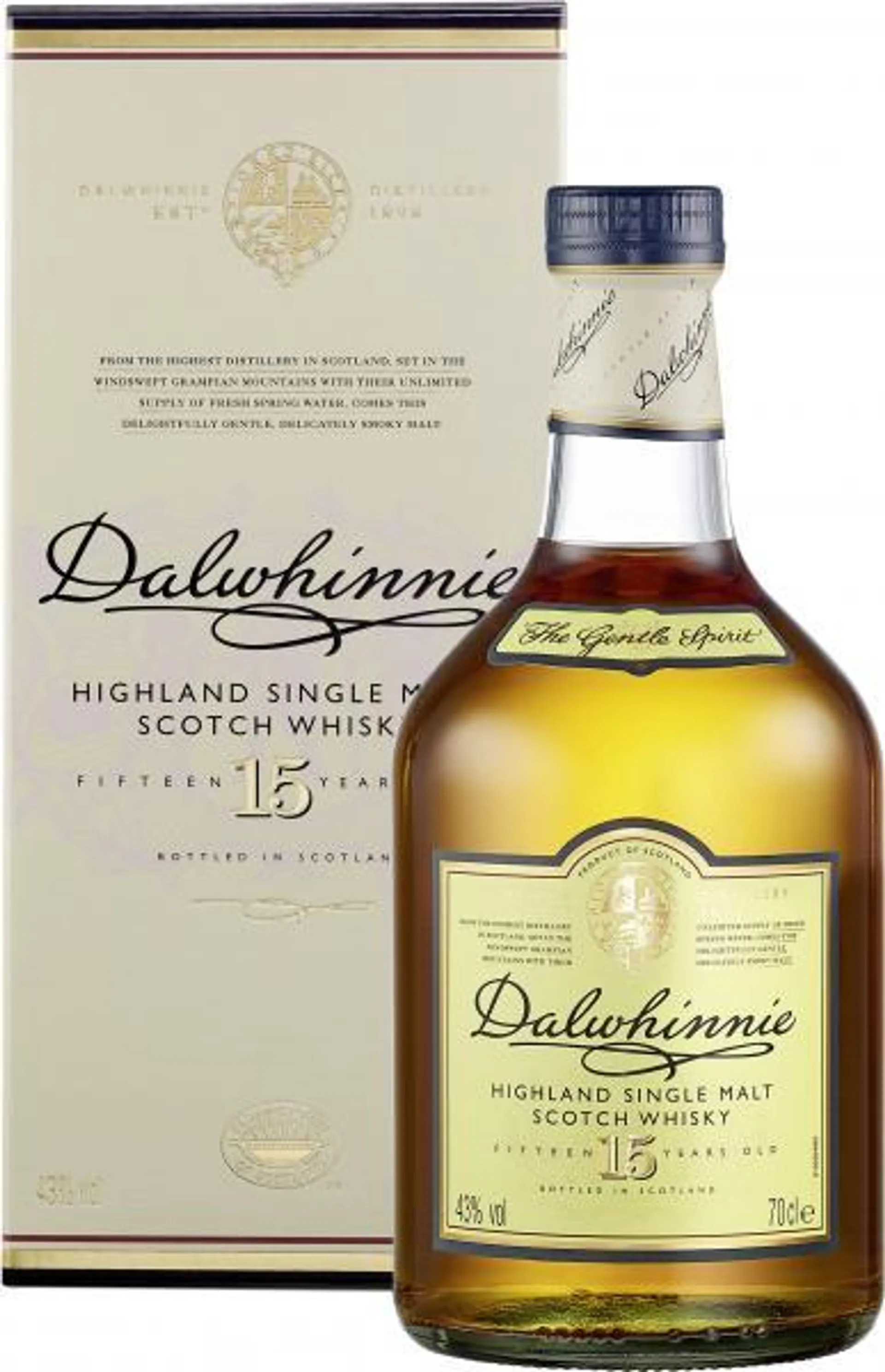 Dalwhinnie 15 Years Highland Single Malt Scotch Whisky