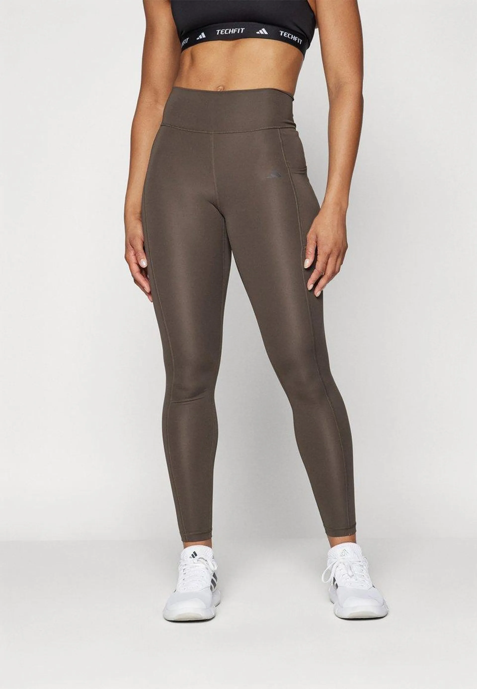 OPTIME FULL-LENGTH - Leggings - shadow olive