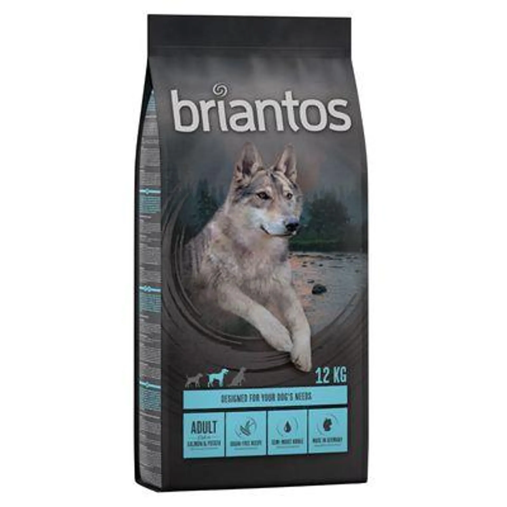 Briantos sem cereais 2 x 12 kg ração a preço especial!