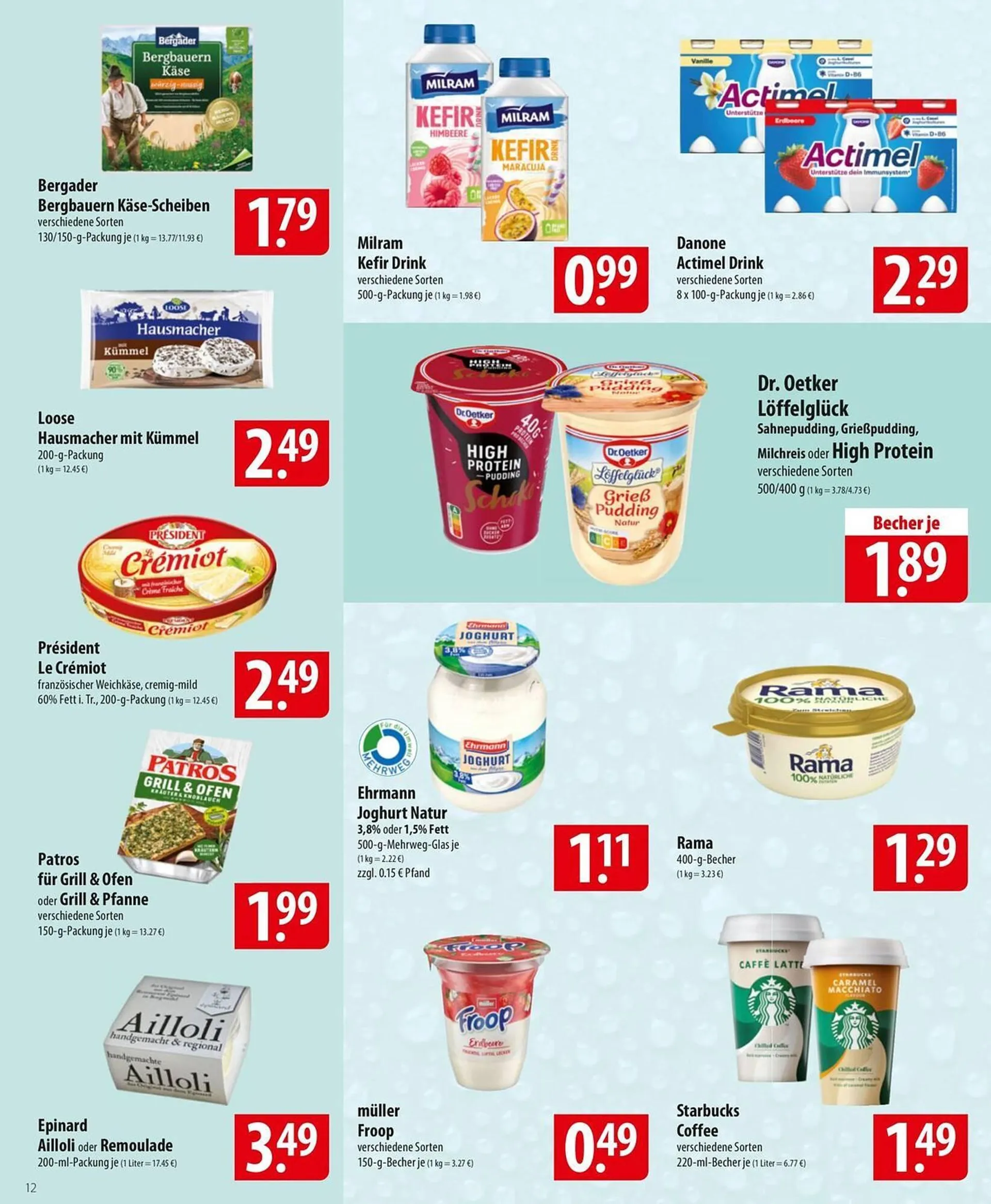 Famila Nord Ost Prospekt von 26. Mai bis 31. Mai 2025 - Prospekt seite 12