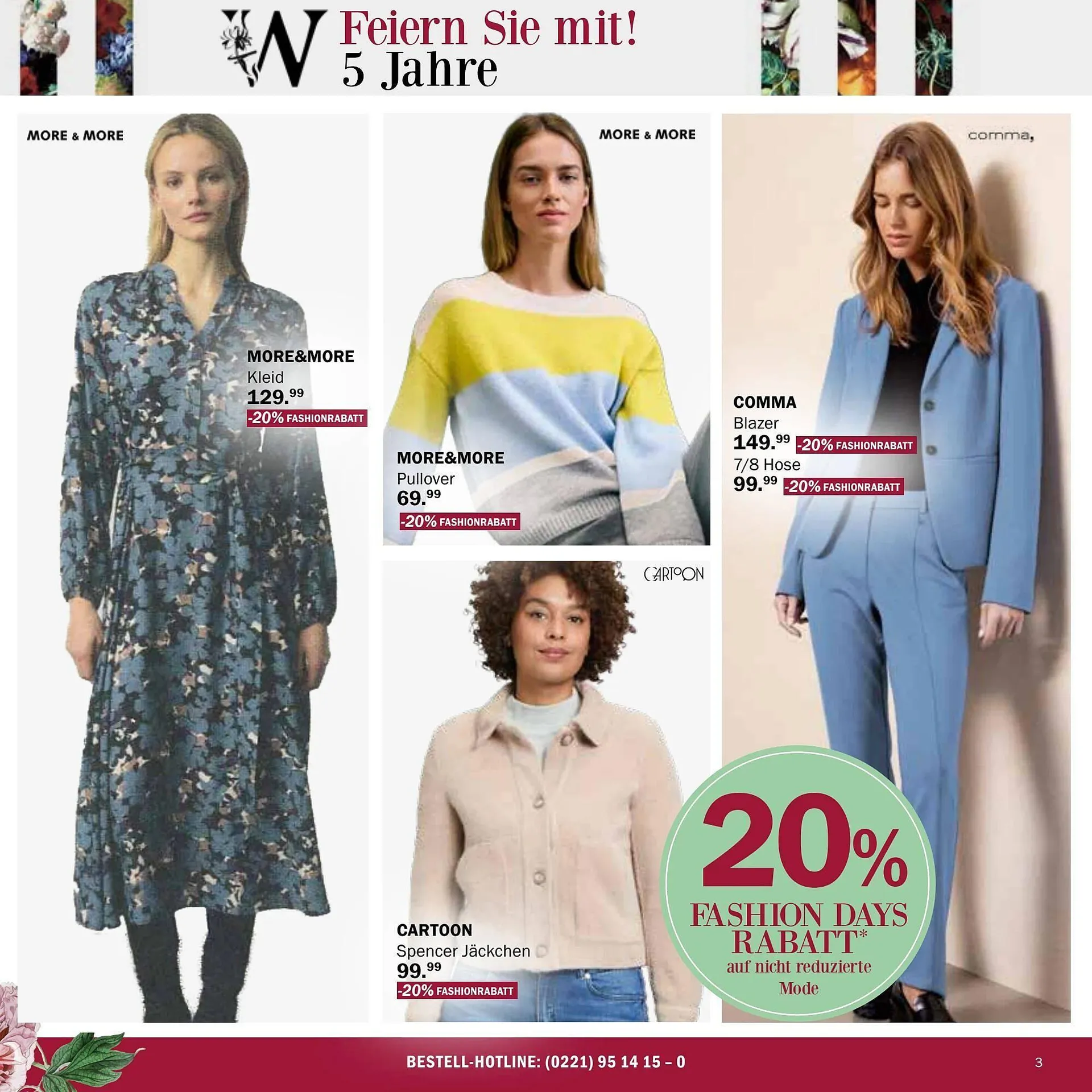 Modehaus Weingarten Prospekt von 27. September bis 1. November 2024 - Prospekt seite 3