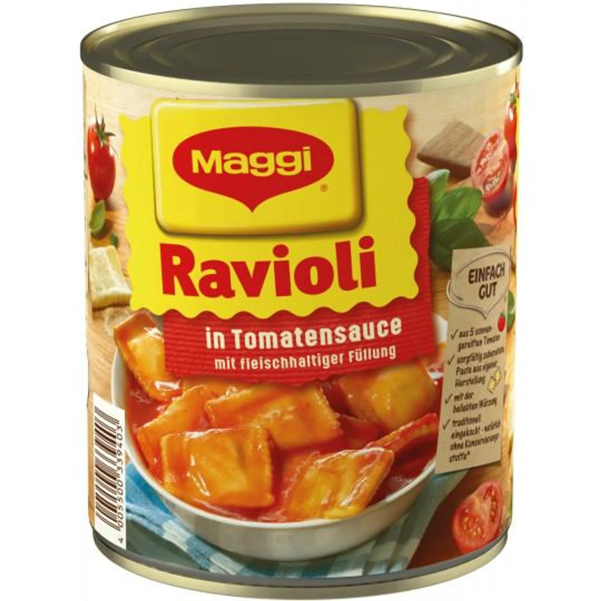 Maggi Ravioli in Tomatensauce 800G