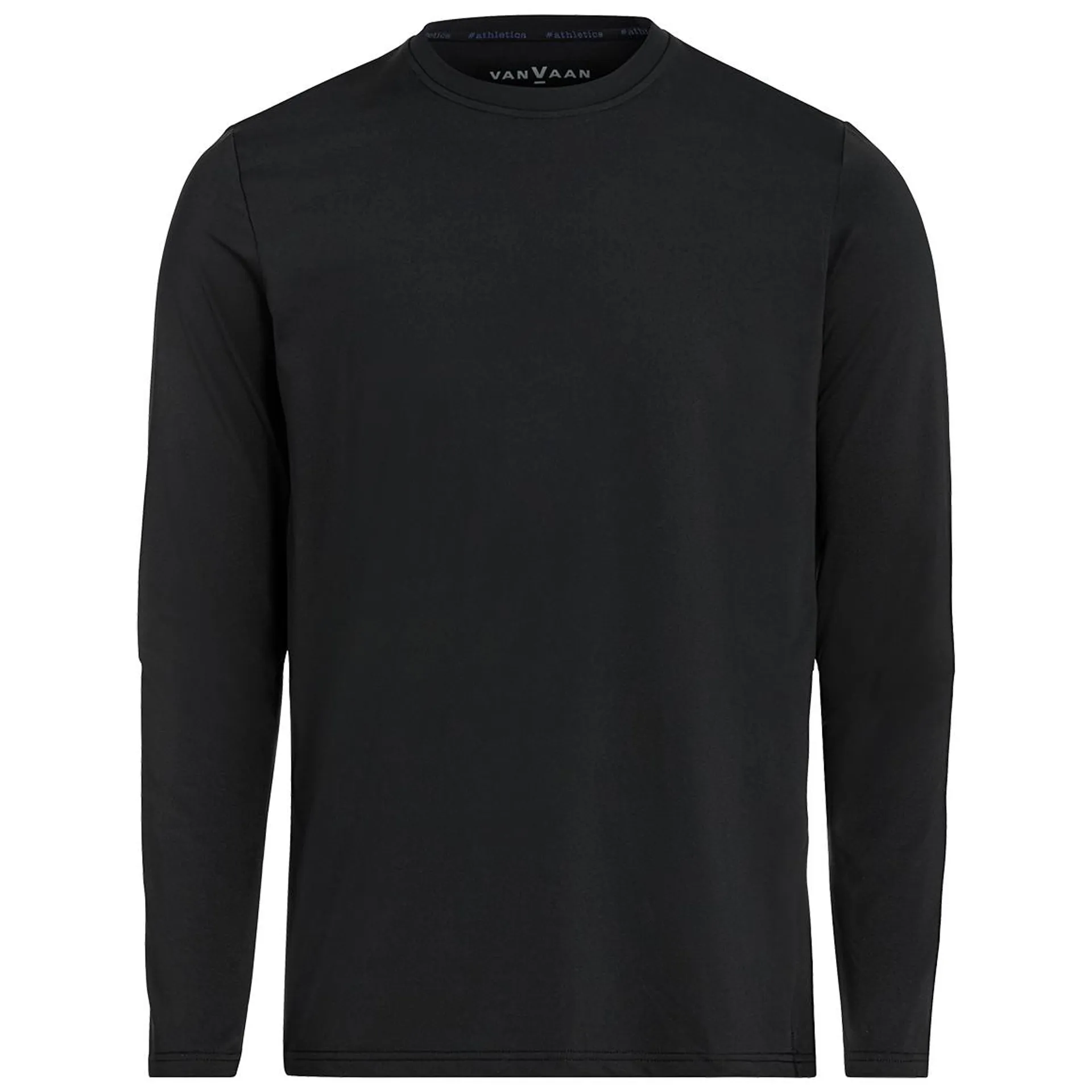 Herren Sport-Langarmshirt im Basic-Look