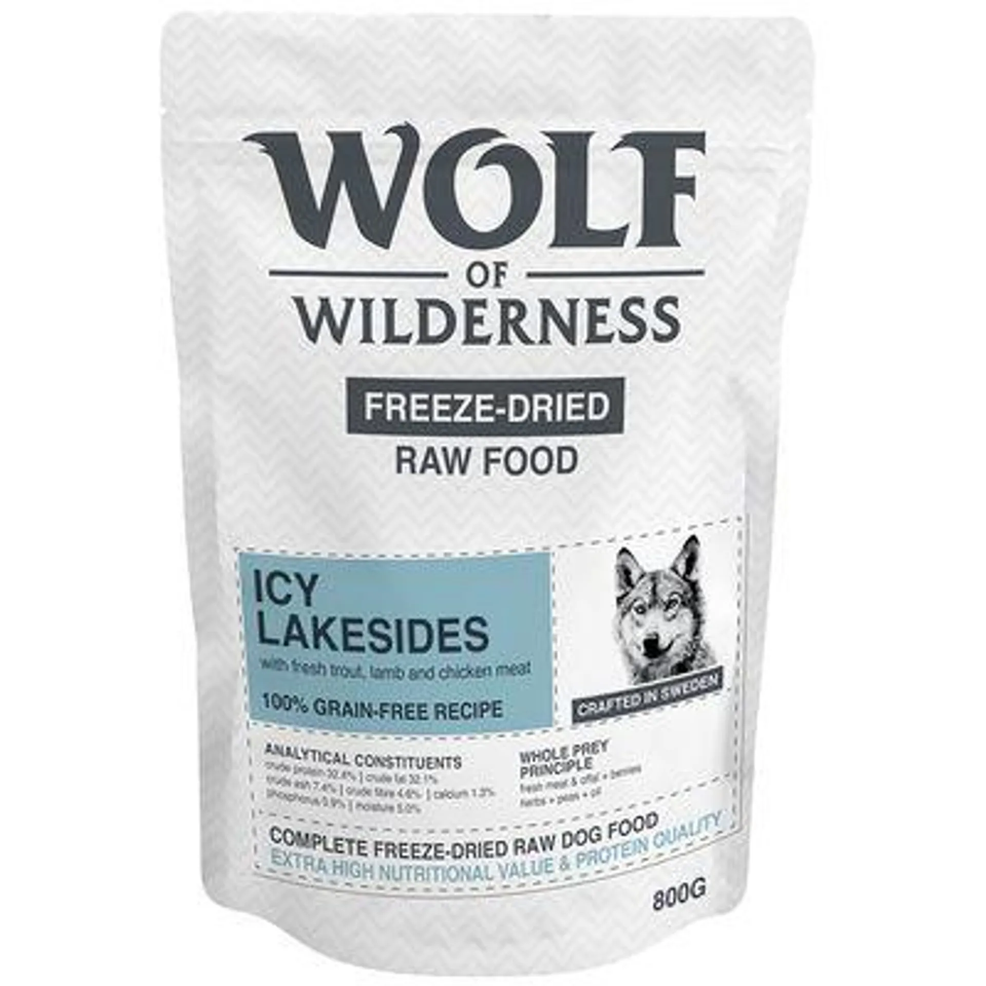 Wolf of Wilderness 800 g snacks liofilizados para cães a preço especial!