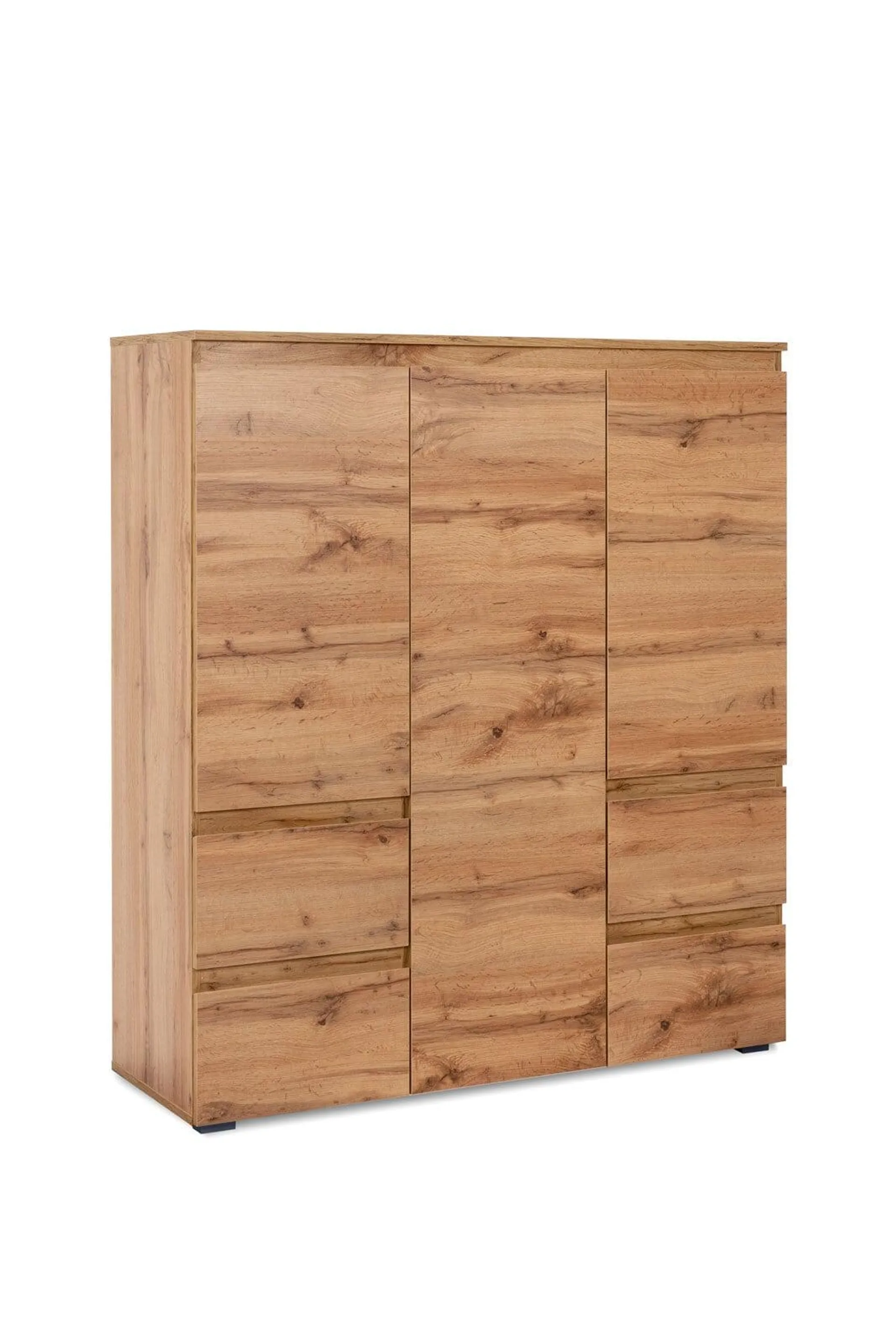 Highboard Image 53A 116x131x40 cm Honigeiche-Dekor