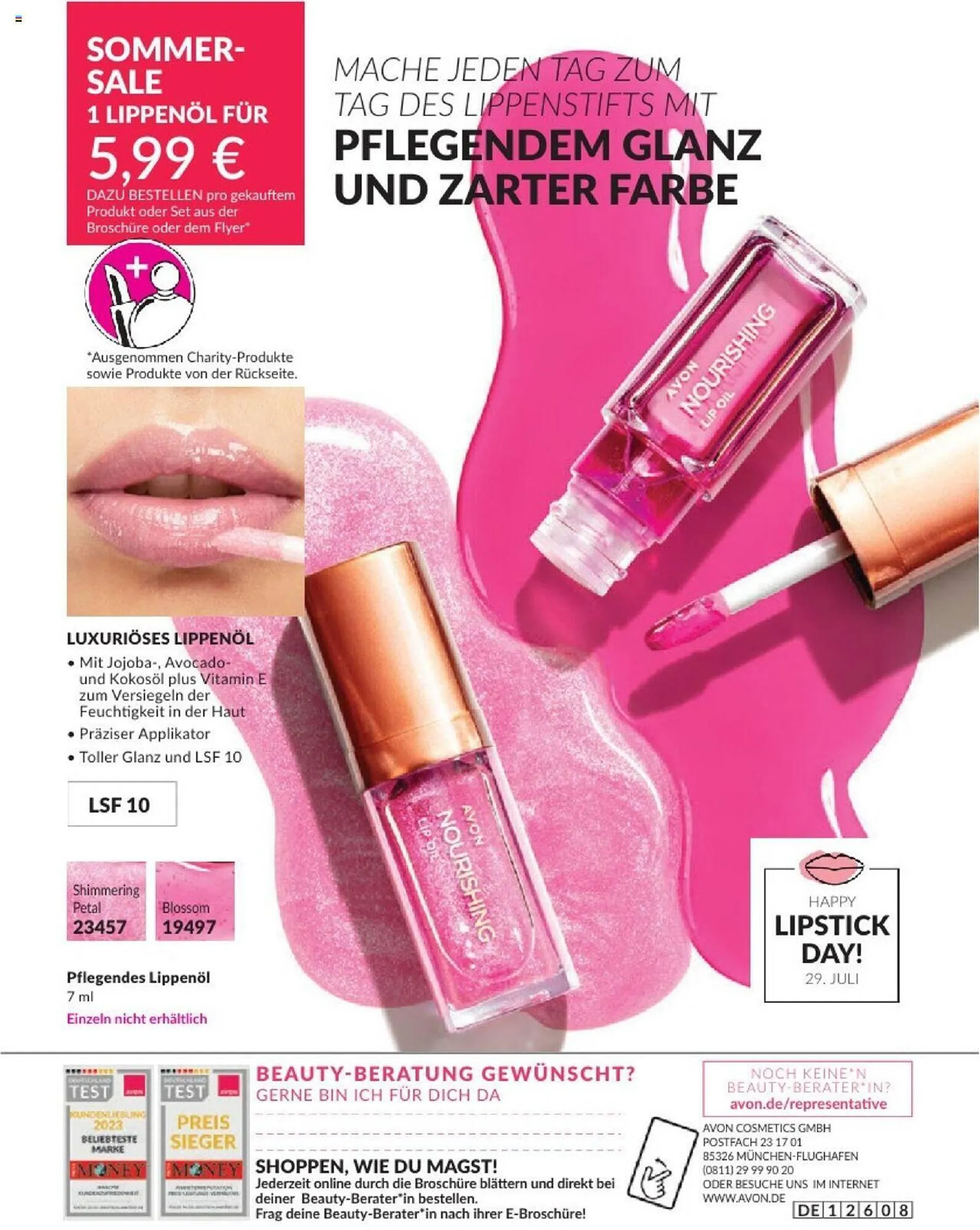 Avon Prospekt von 1. Juli bis 31. Juli 2024 - Prospekt seite 196