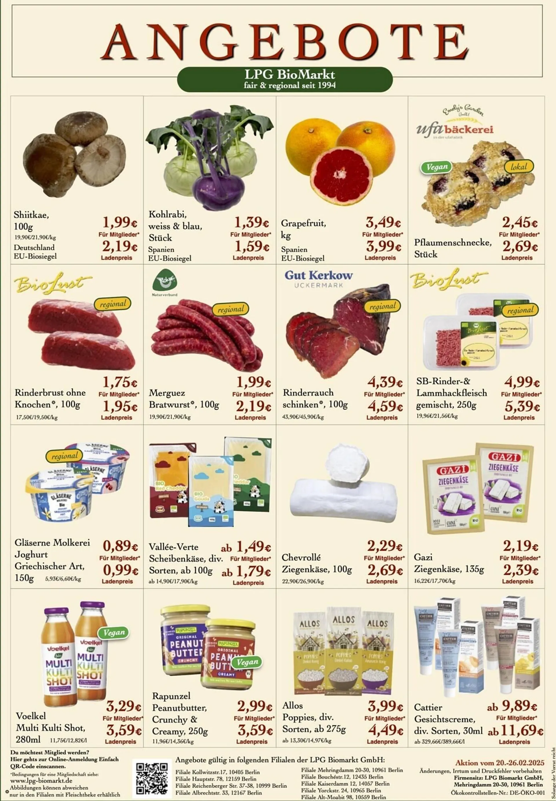 LPG Biomarkt Prospekt von 20. Februar bis 26. Februar 2025 - Prospekt seite 2