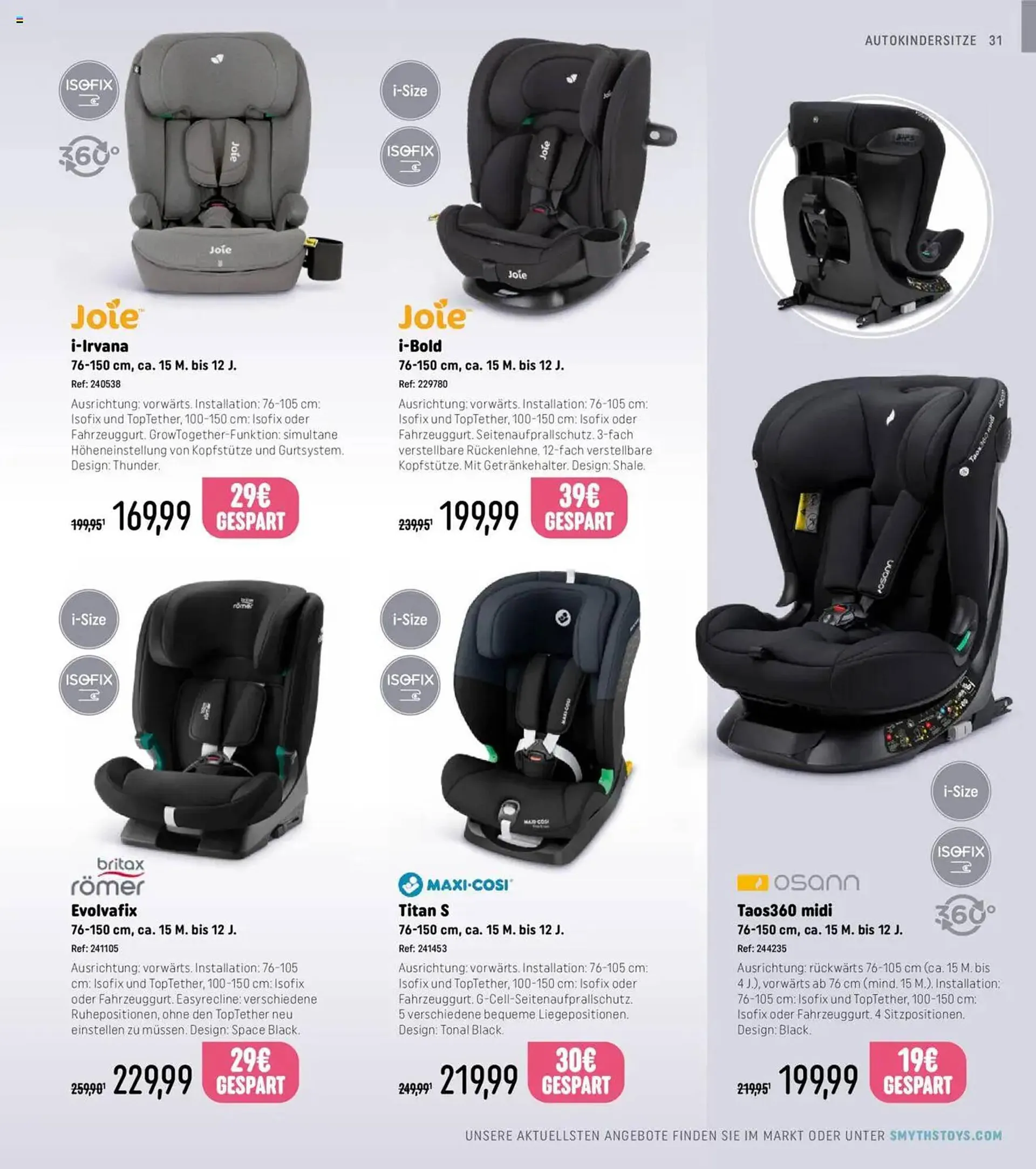Smyths Toys Prospekt von 26. März bis 30. Juni 2025 - Prospekt seite 31