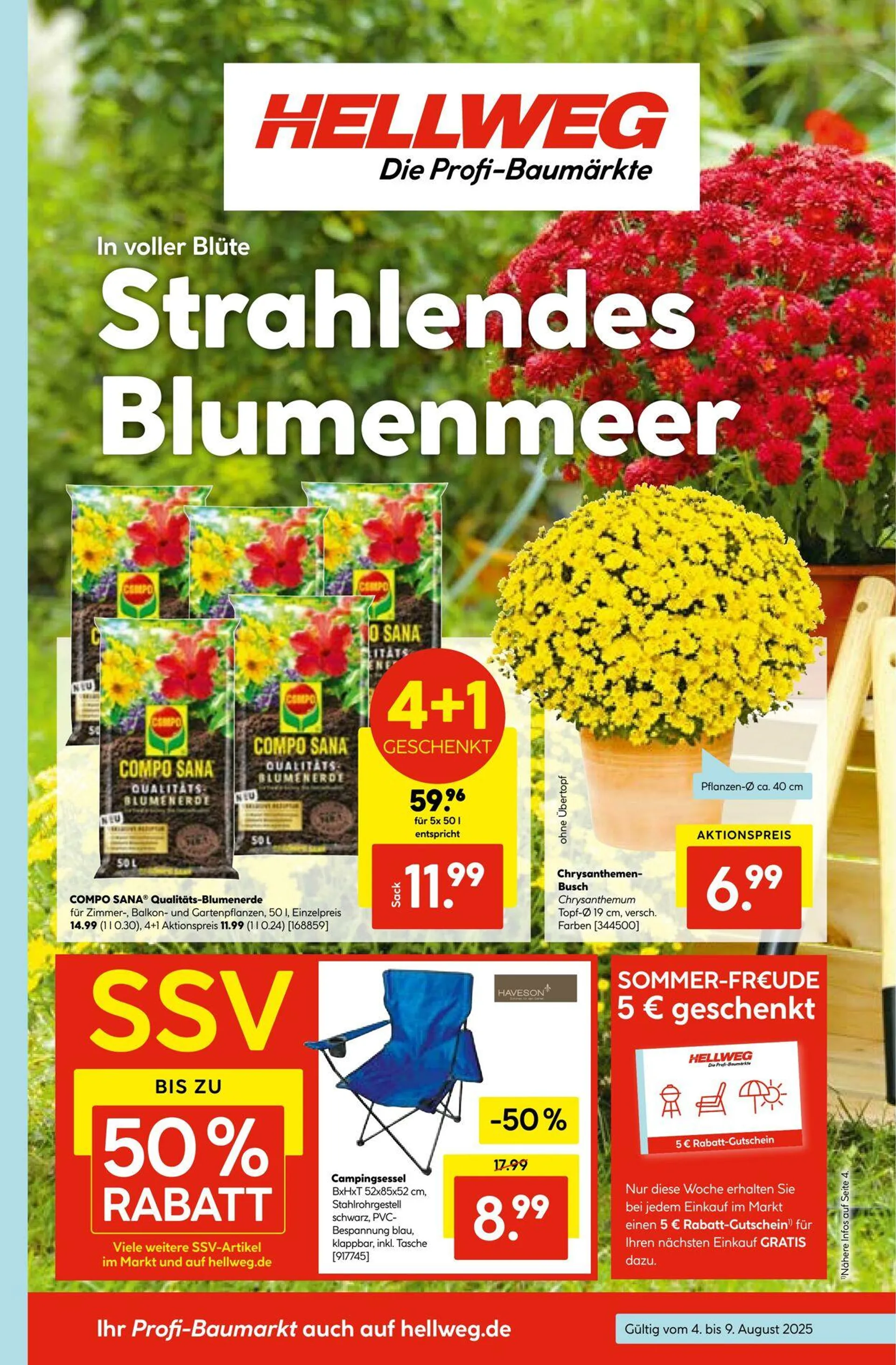 Hellweg Aktueller Prospekt von 18. August bis 1. September 2025 - Prospekt seite 1