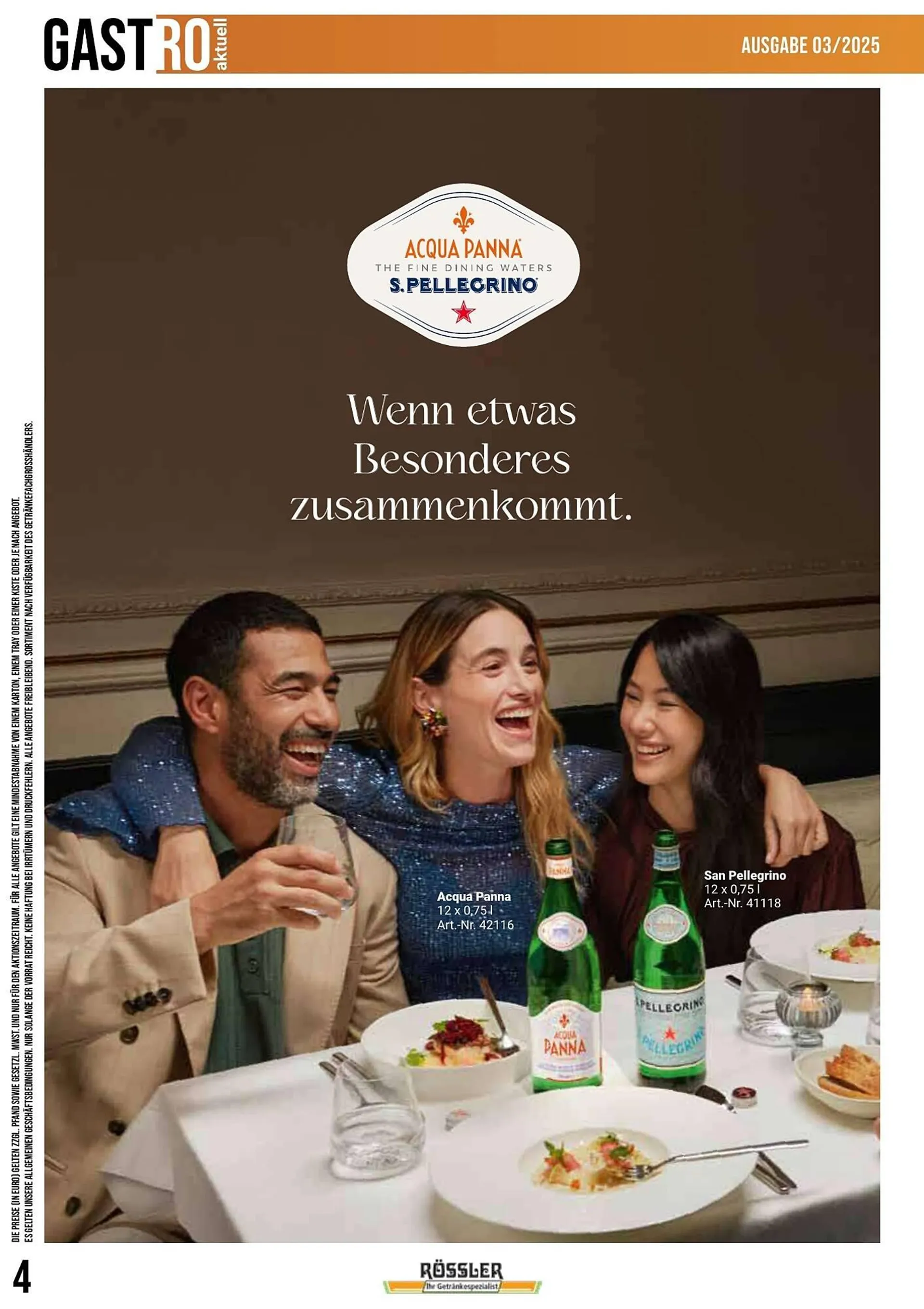 Getränke Rössler Prospekt von 1. Mai bis 30. Juni 2025 - Prospekt seite 4