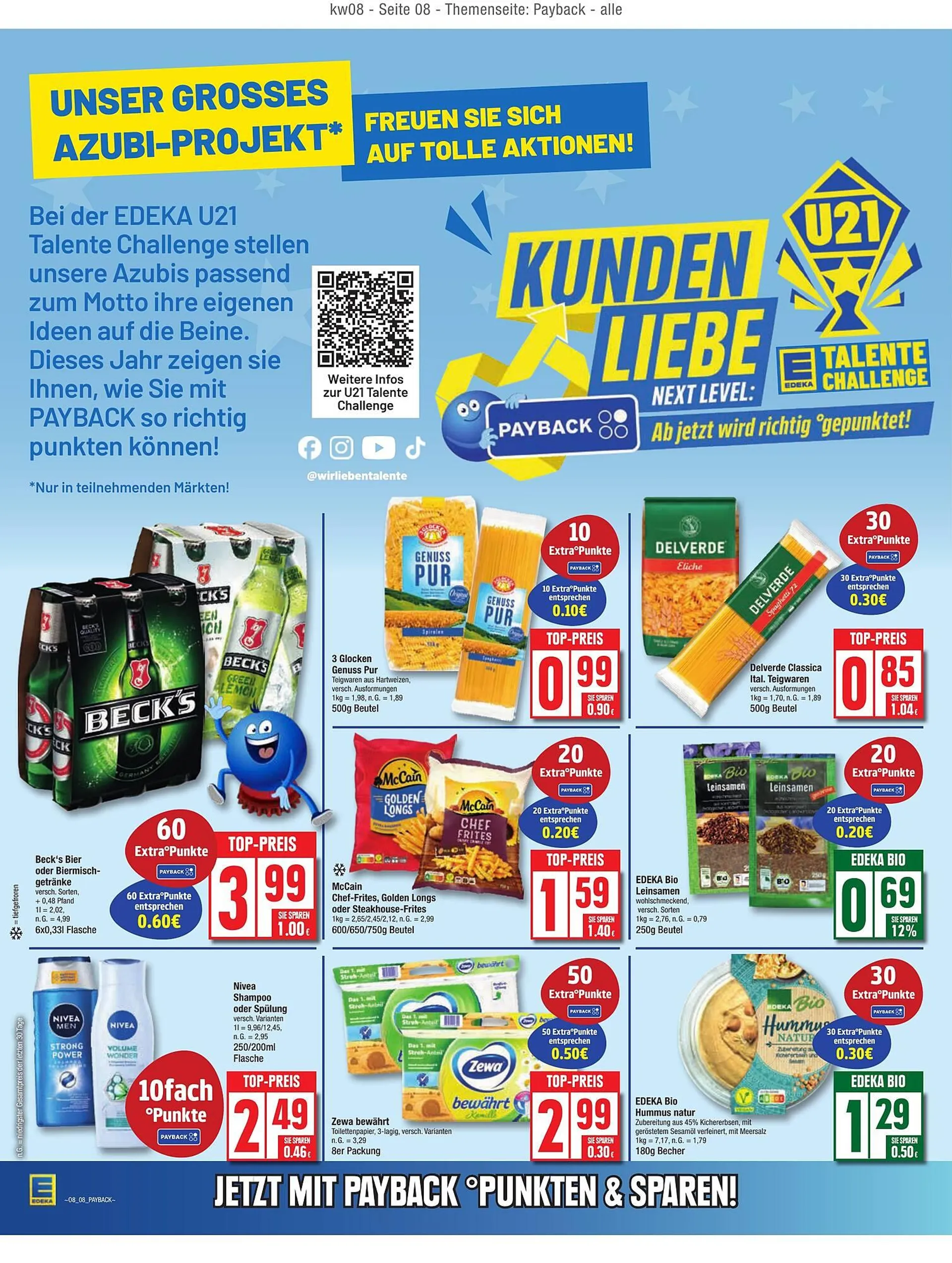 Edeka Prospekt von 16. Februar bis 22. Februar 2025 - Prospekt seite 8