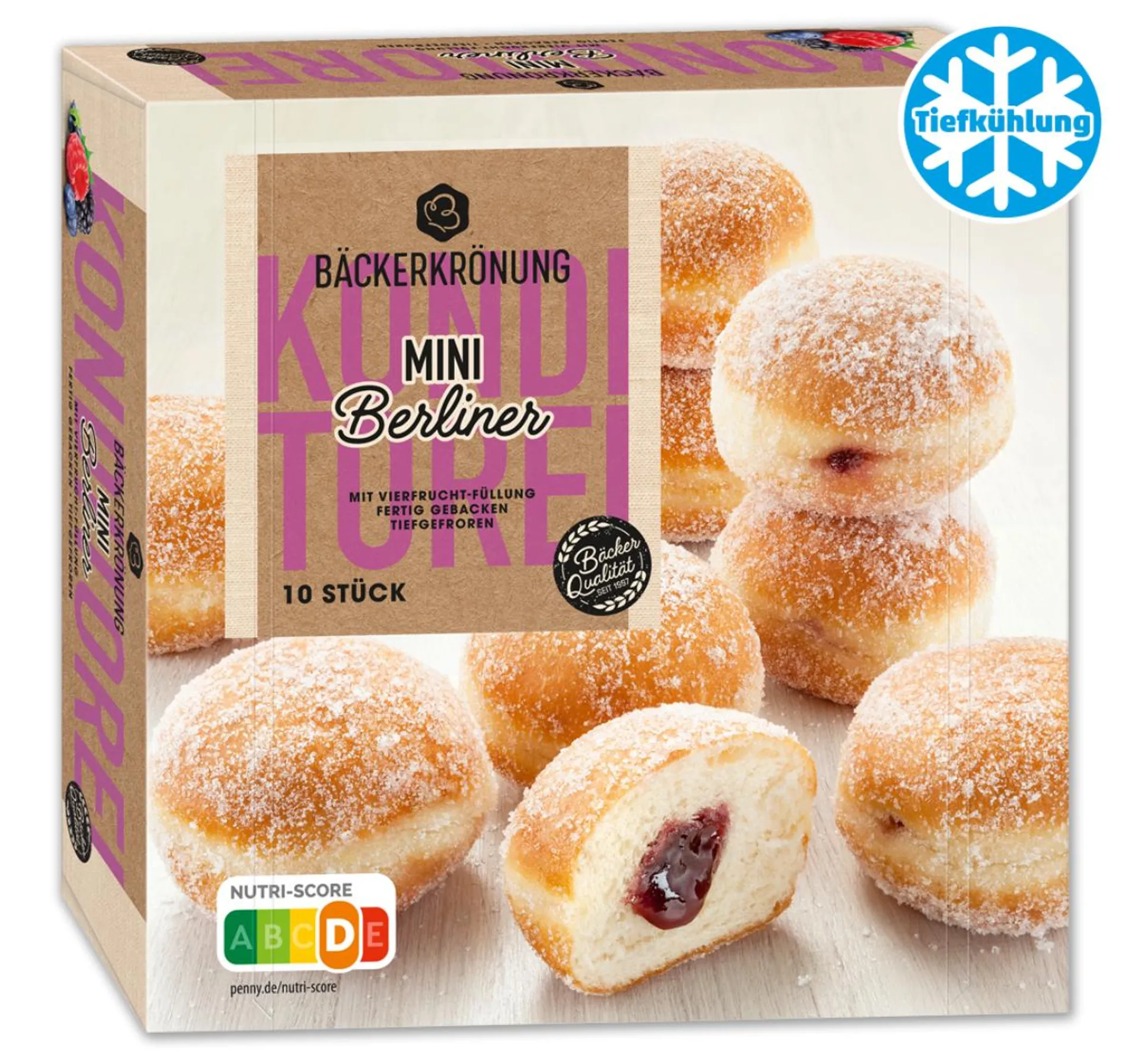 BÄCKERKRÖNUNG Mini Berliner