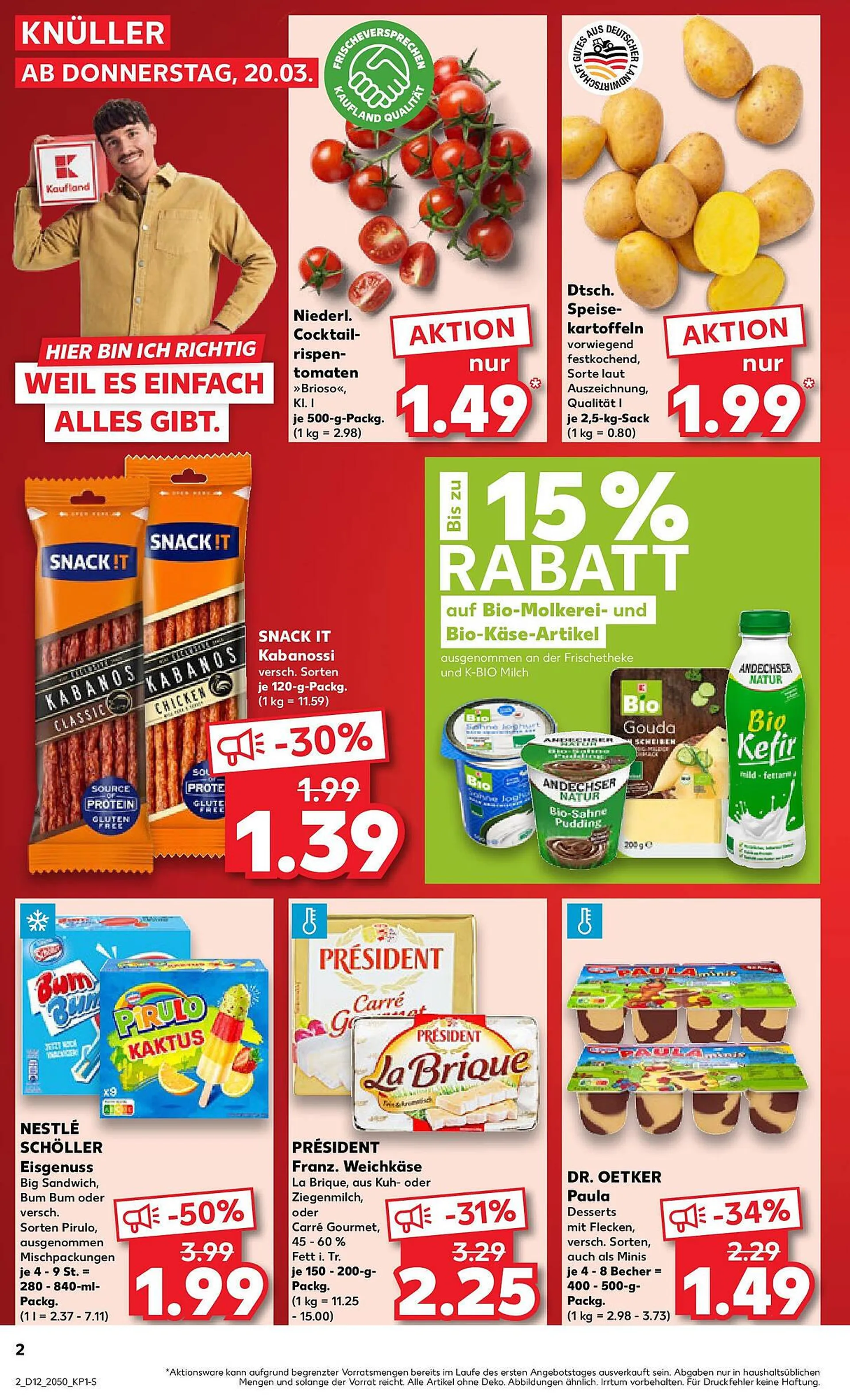 Kaufland Prospekt von 23. März bis 26. März 2025 - Prospekt seite 15