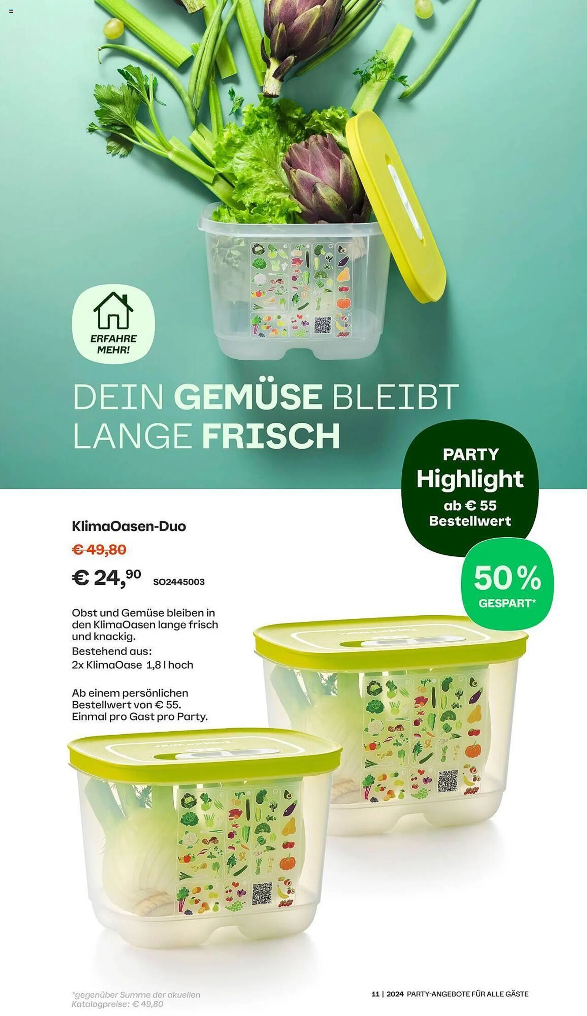 Tupperware Prospekt von 4. November bis 1. Dezember 2024 - Prospekt seite 12