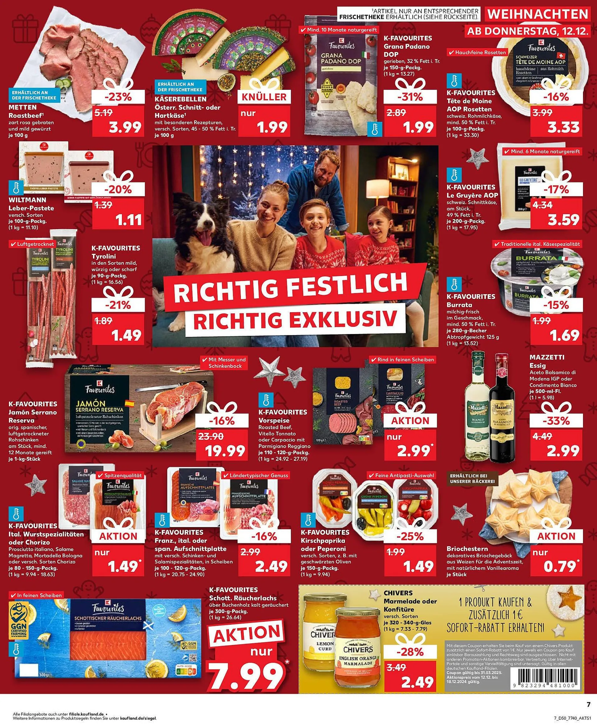 Kaufland Prospekt von 11. Dezember bis 18. Dezember 2024 - Prospekt seite 7