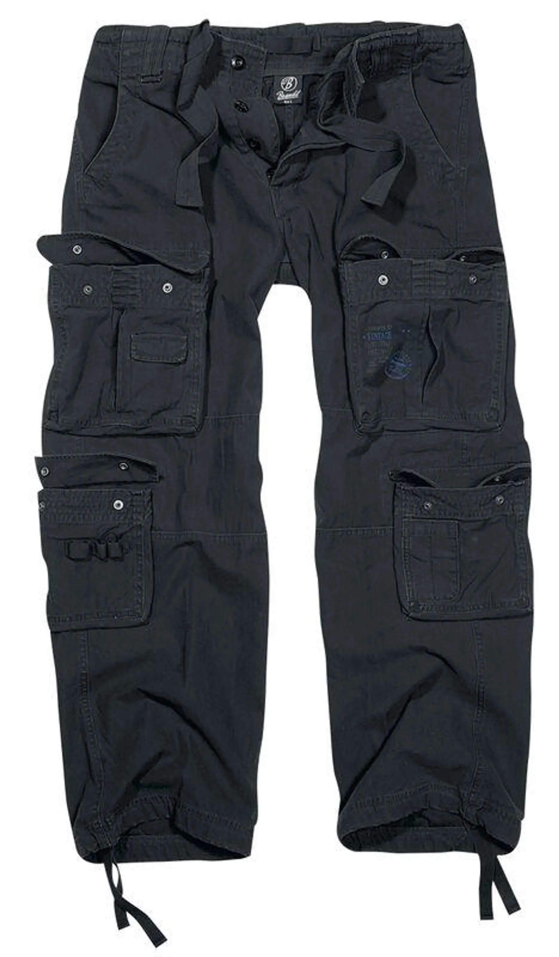 "Pure Vintage Trousers" Cargohose schwarz von Brandit