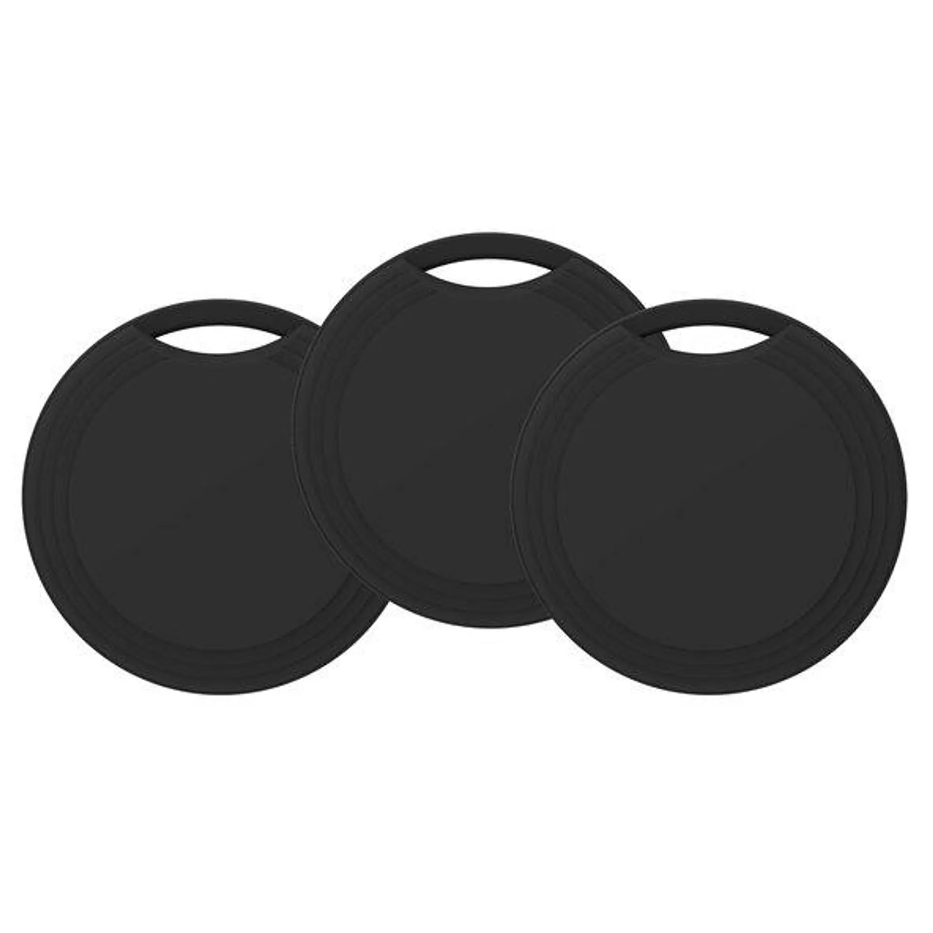 Smart Tag Pro II Dreierpack, schwarz