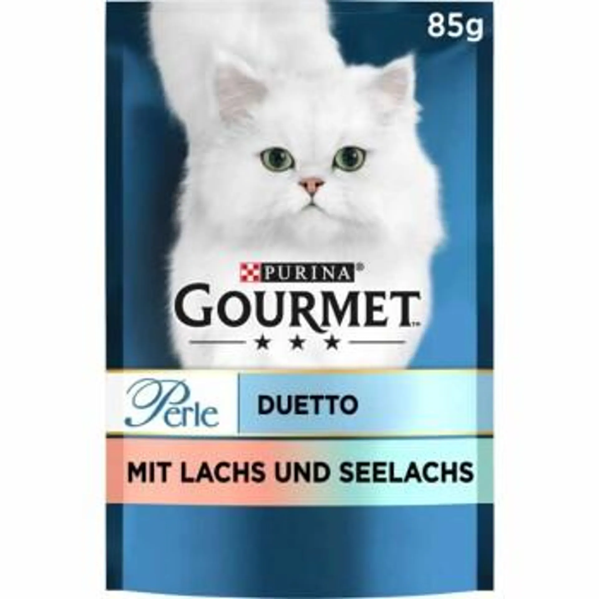 GOURMET Perle Duetto 26x85g Lachs & Seelachs