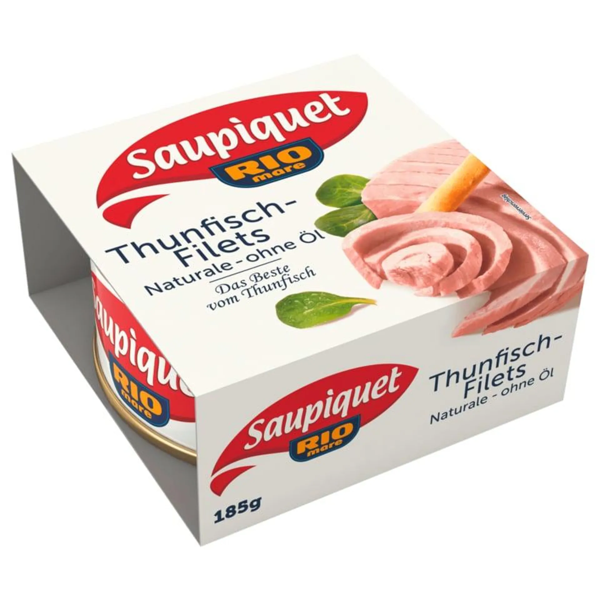 Saupiquet Thunfisch-Filets Naturale ohne Öl 130g