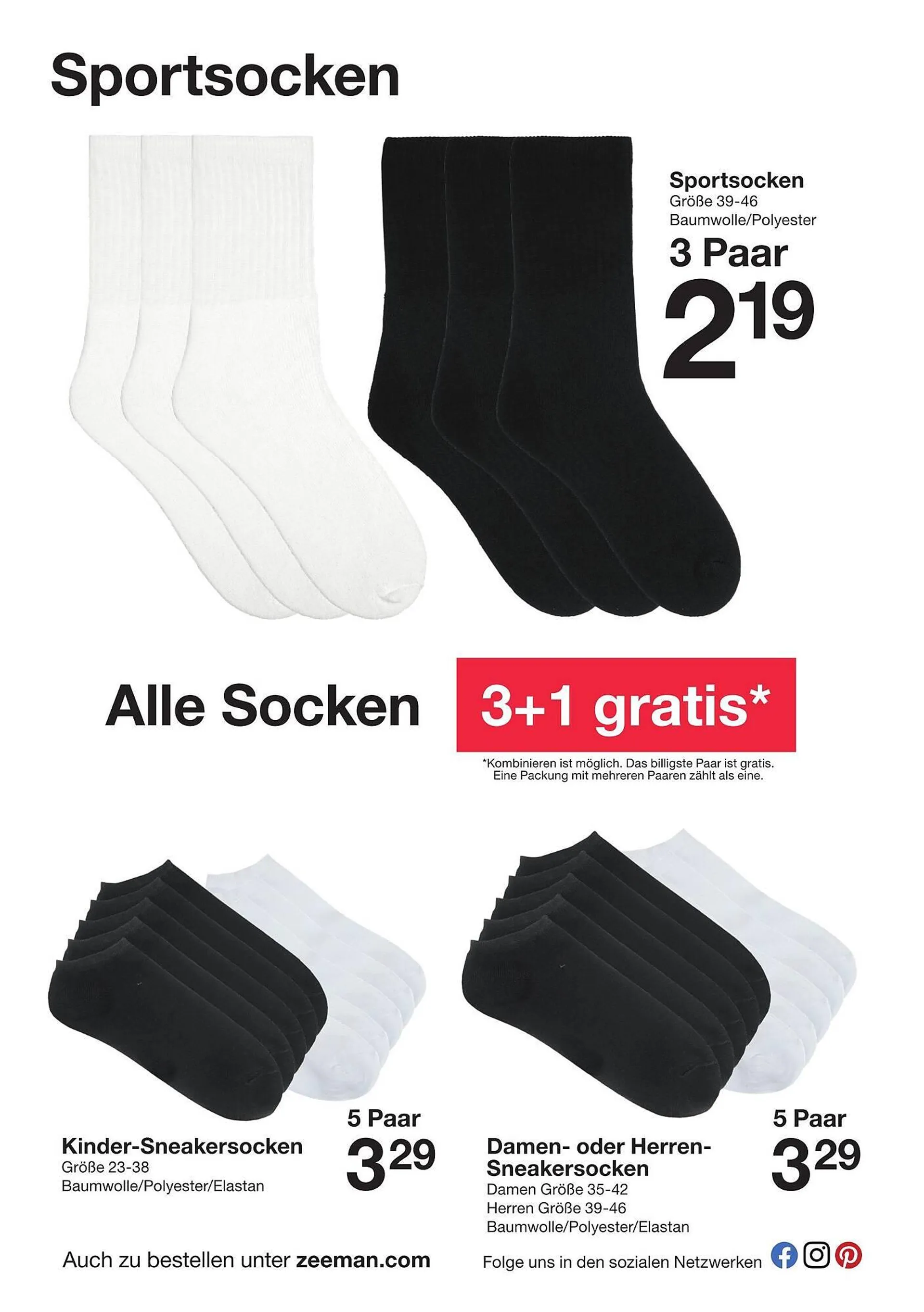 Zeeman Prospekt von 11. Januar bis 17. Januar 2025 - Prospekt seite 14