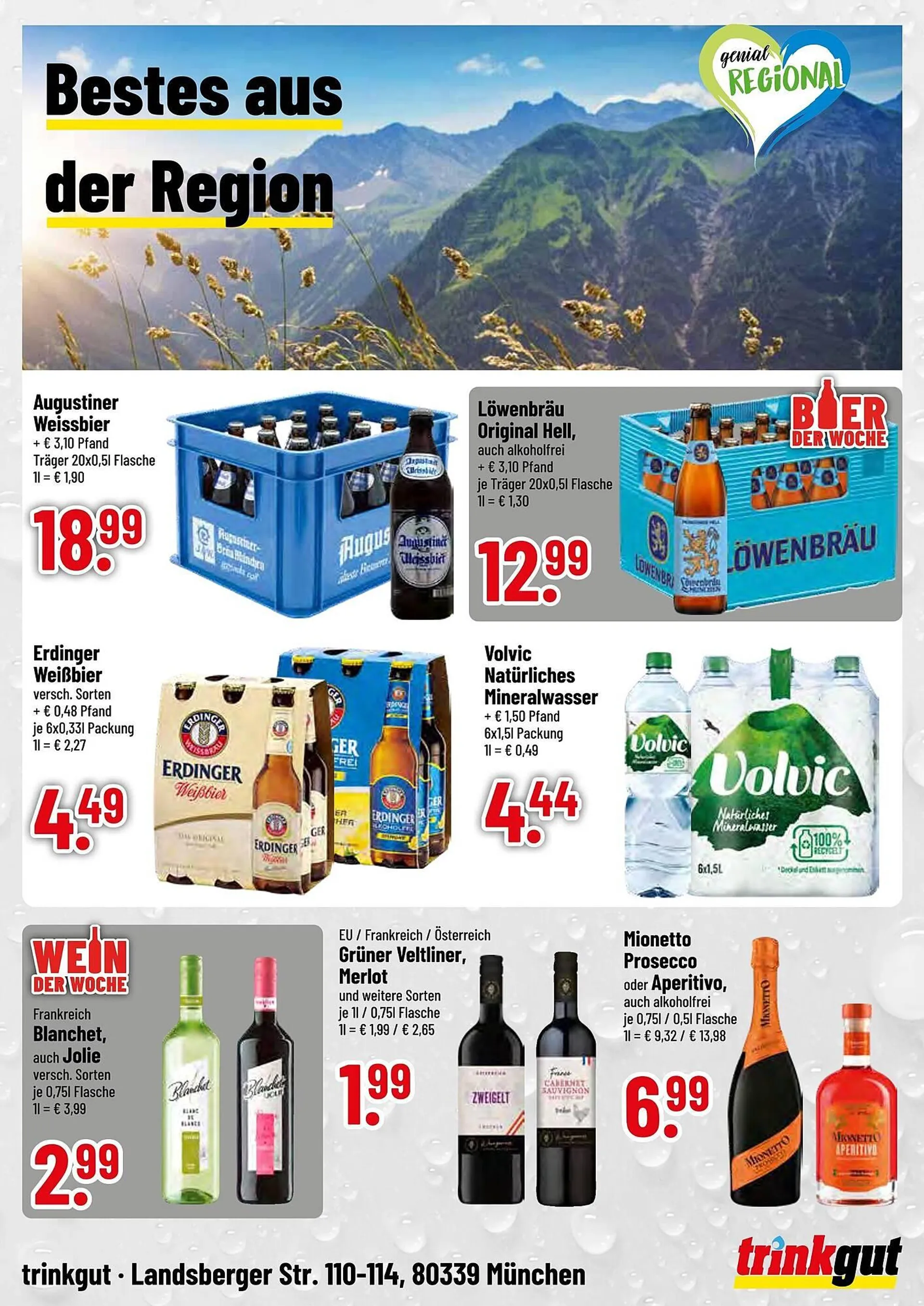 trinkgut Prospekt von 12. Mai bis 17. Mai 2025 - Prospekt seite 4