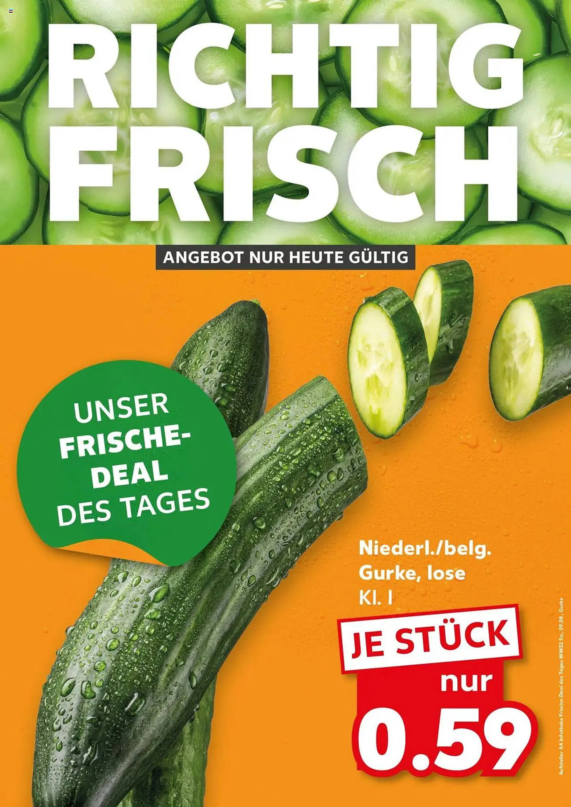 Kaufland Prospekt von 9. August bis 9. August 2025 - Prospekt seite 1
