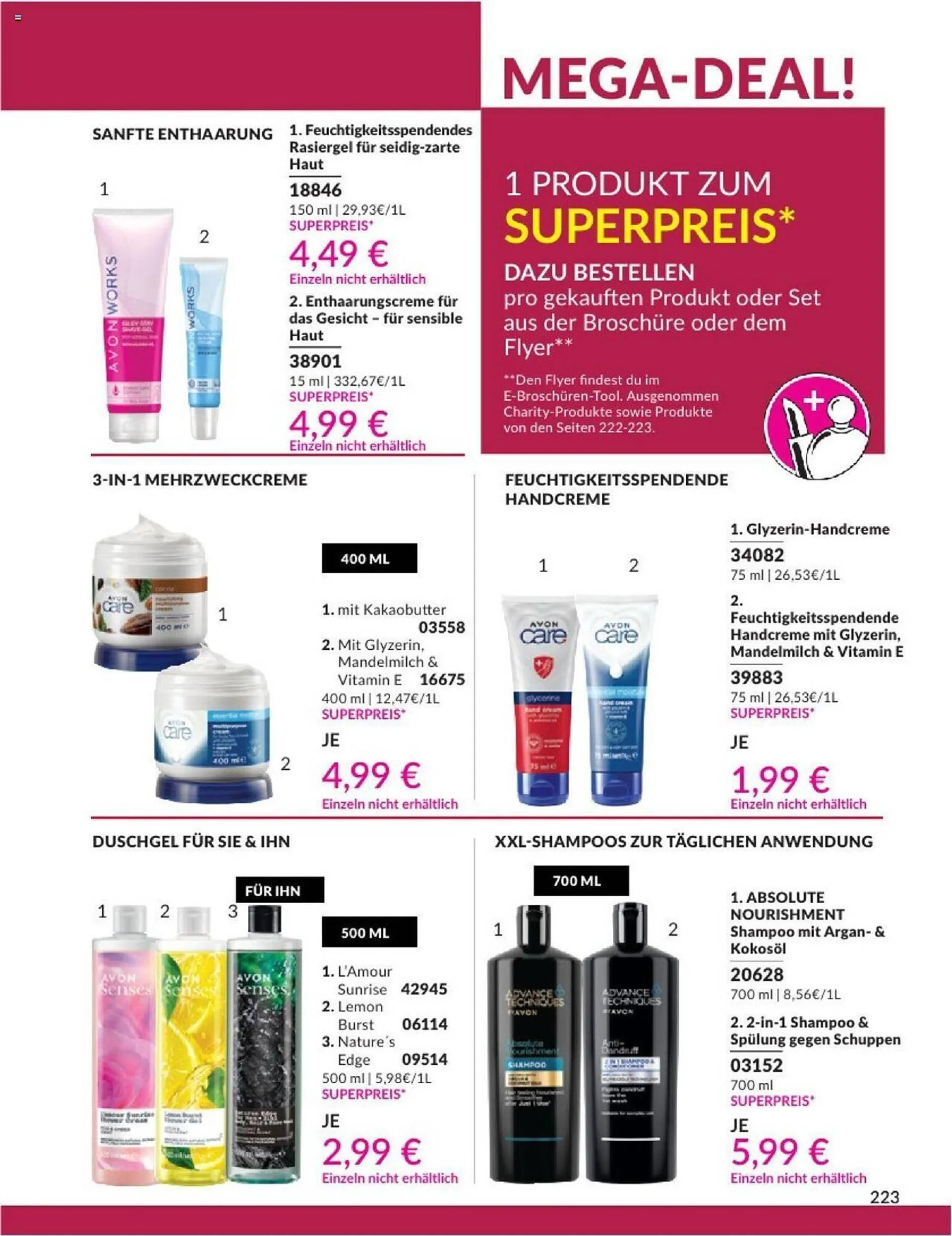 Avon Prospekt von 1. Oktober bis 31. Oktober 2024 - Prospekt seite 225