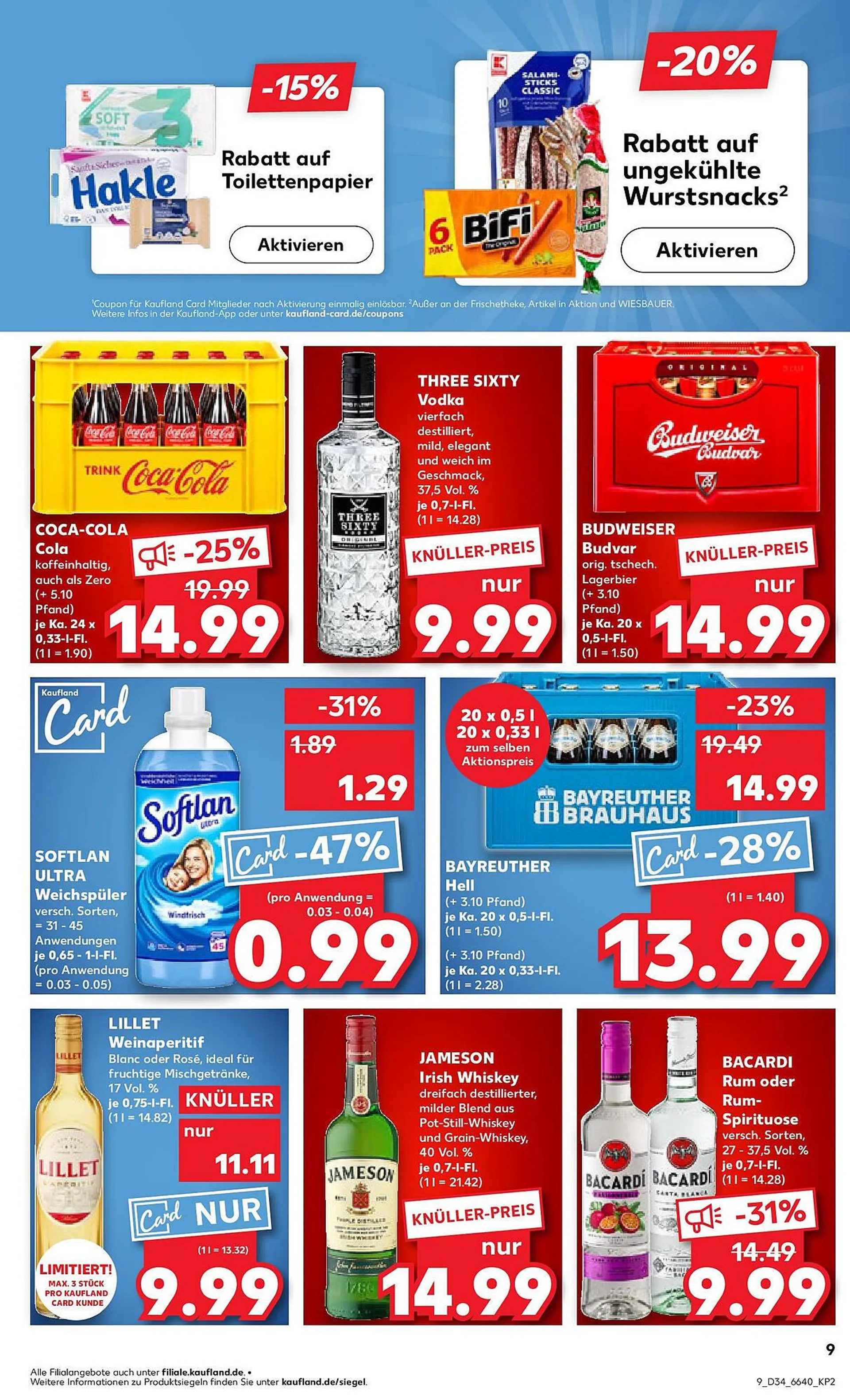 Kaufland Prospekt von 21. August bis 27. August 2025 - Prospekt seite 9