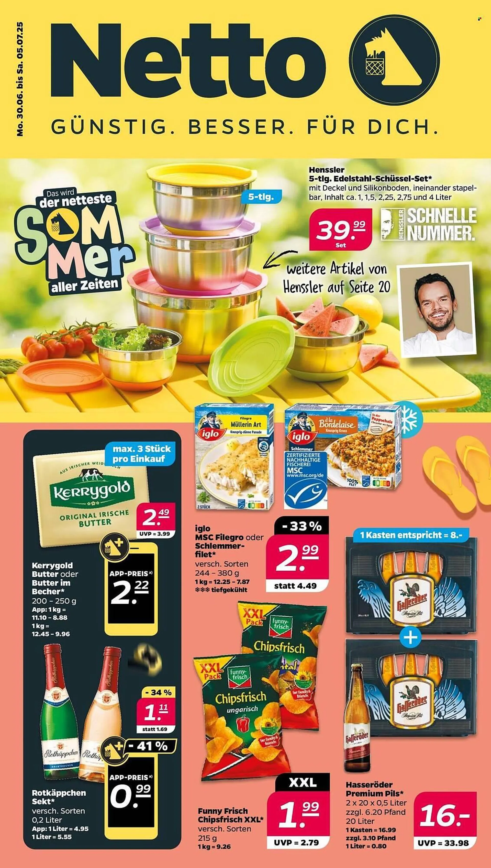 NETTO Prospekt von 30. Juni bis 5. Juli 2025 - Prospekt seite 1
