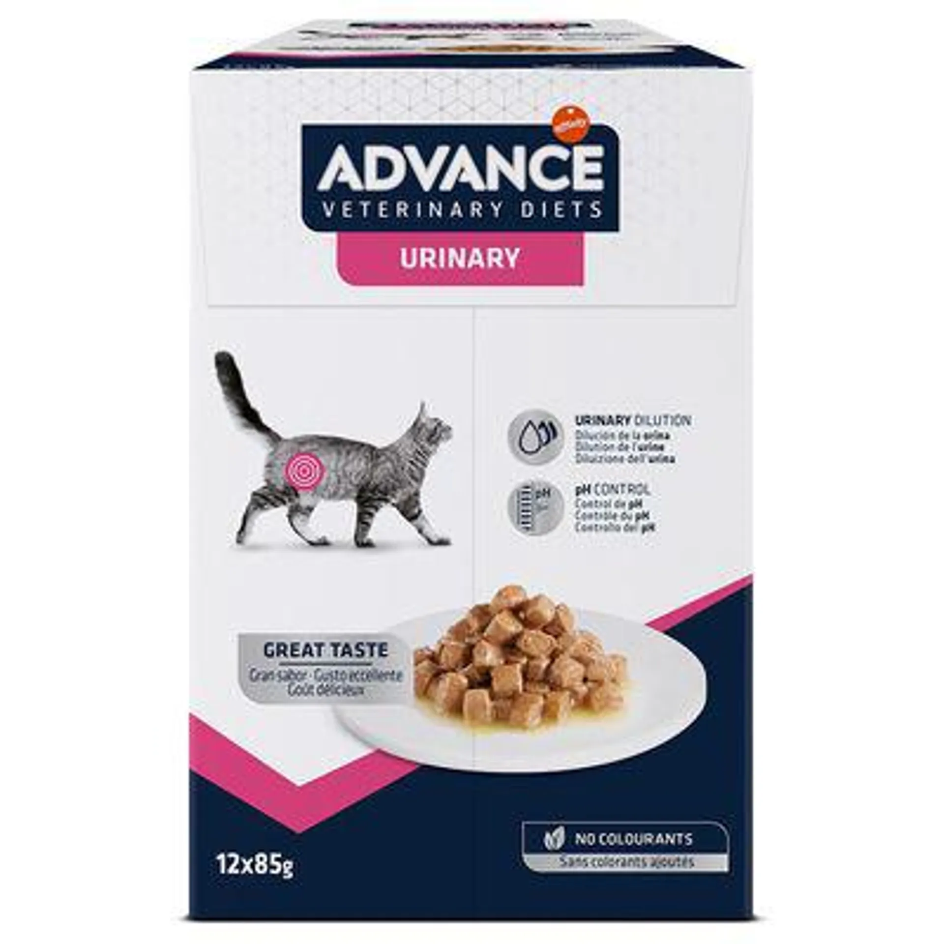 20 + 4 gratis! 24 x 85 g Advance Veterinary Diets Feline