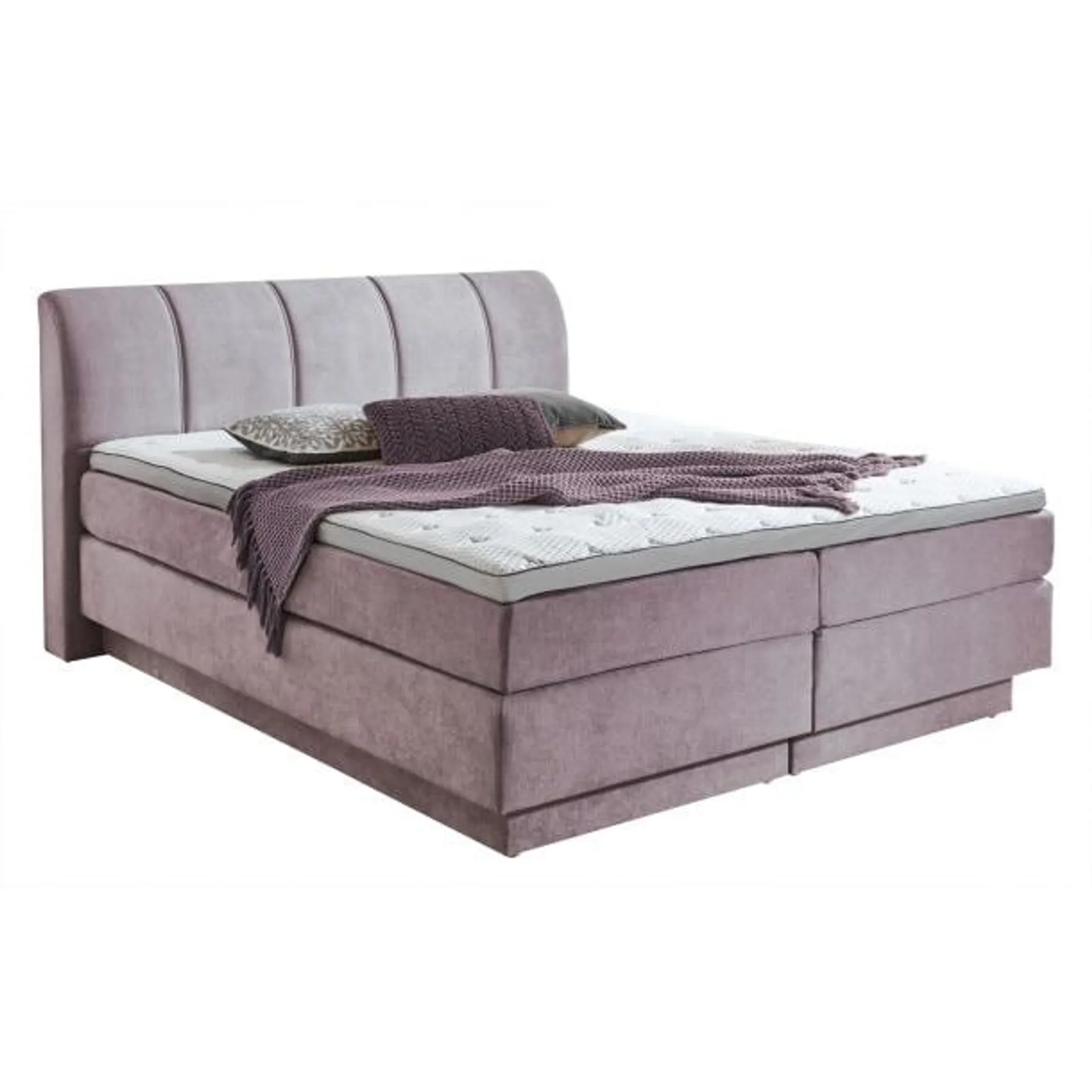 Boxspringbett Ottawa 180 x 200 cm altrosa