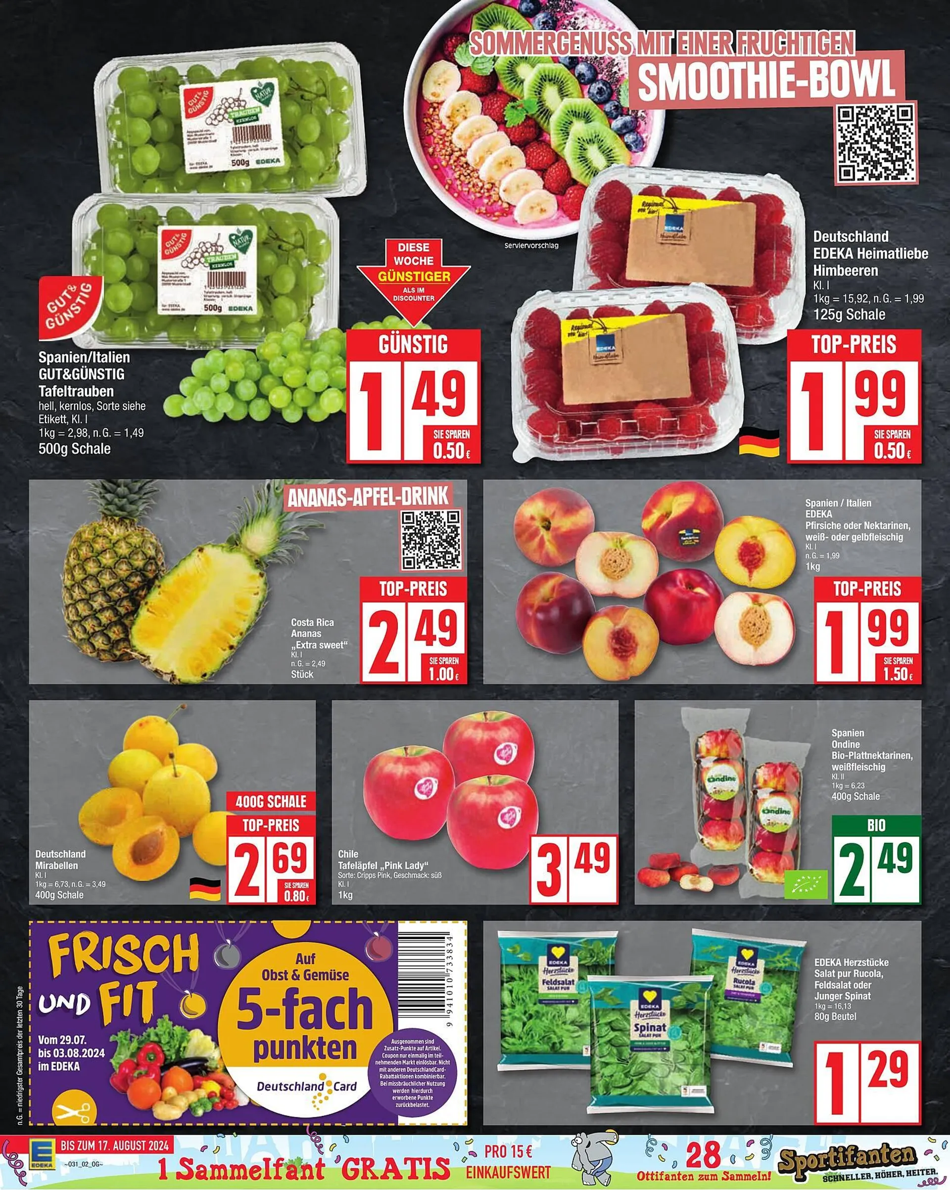 Edeka Prospekt von 29. Juli bis 3. August 2024 - Prospekt seite 2