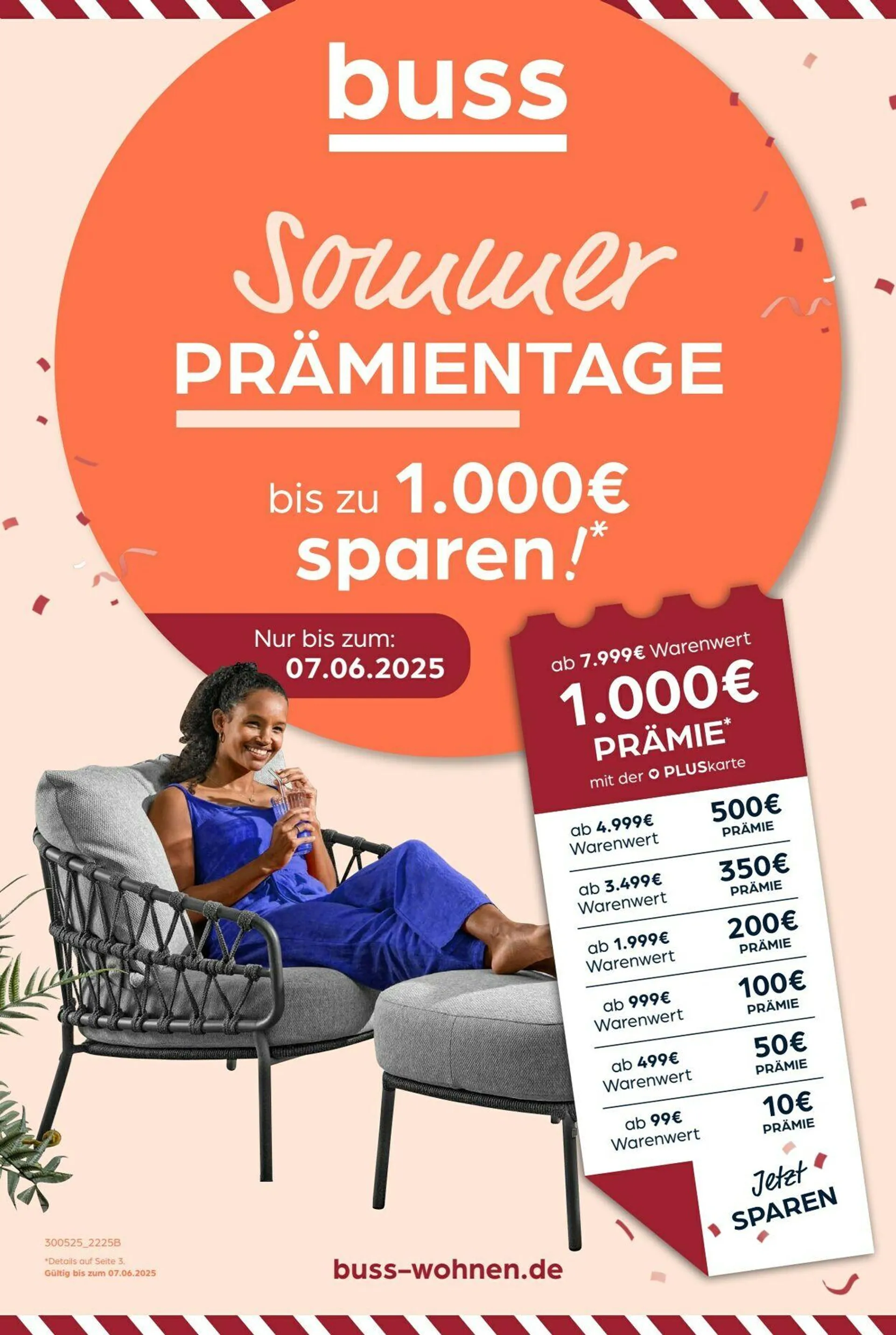 SB Möbel Boss Aktueller Prospekt von 30. Mai bis 7. Juni 2025 - Prospekt seite 1