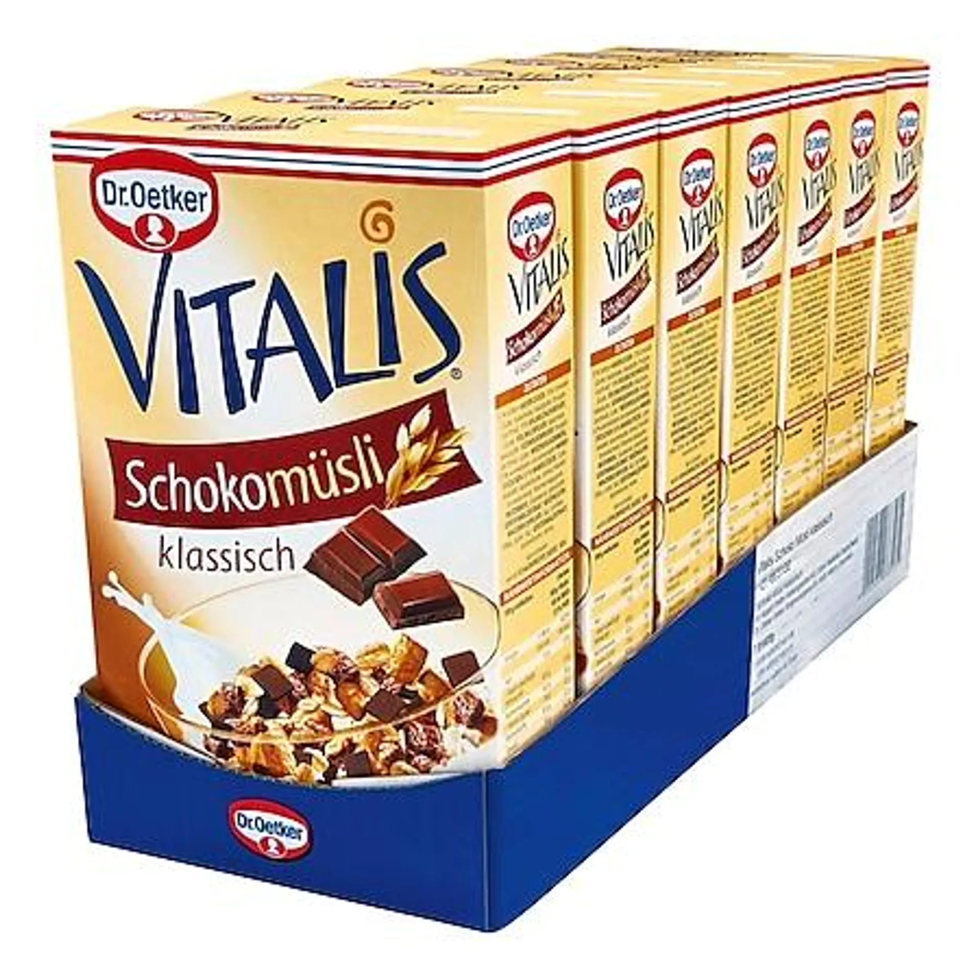 Dr. Oetker Vitalis Schoko Müsli 600 g, 7er Pack