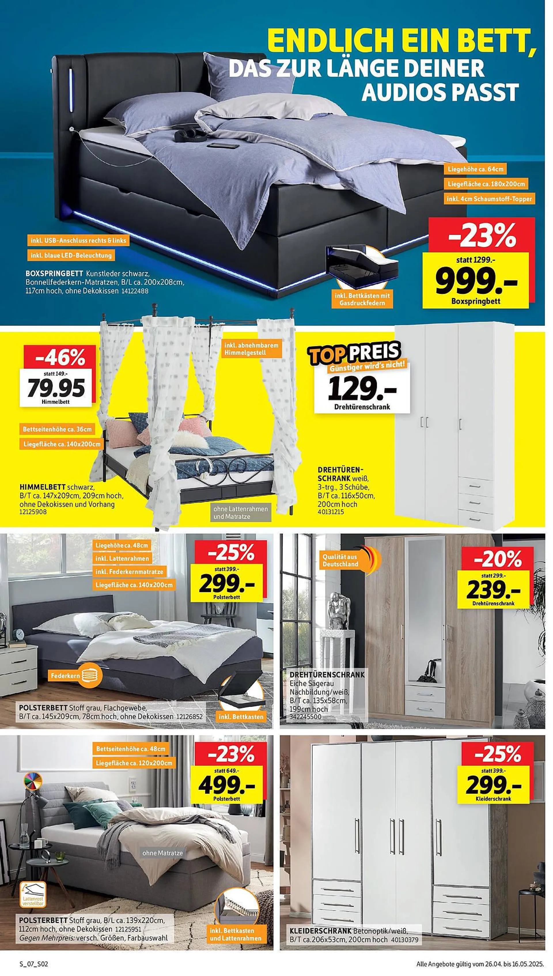 SCONTO Prospekt von 25. April bis 16. Mai 2025 - Prospekt seite 2