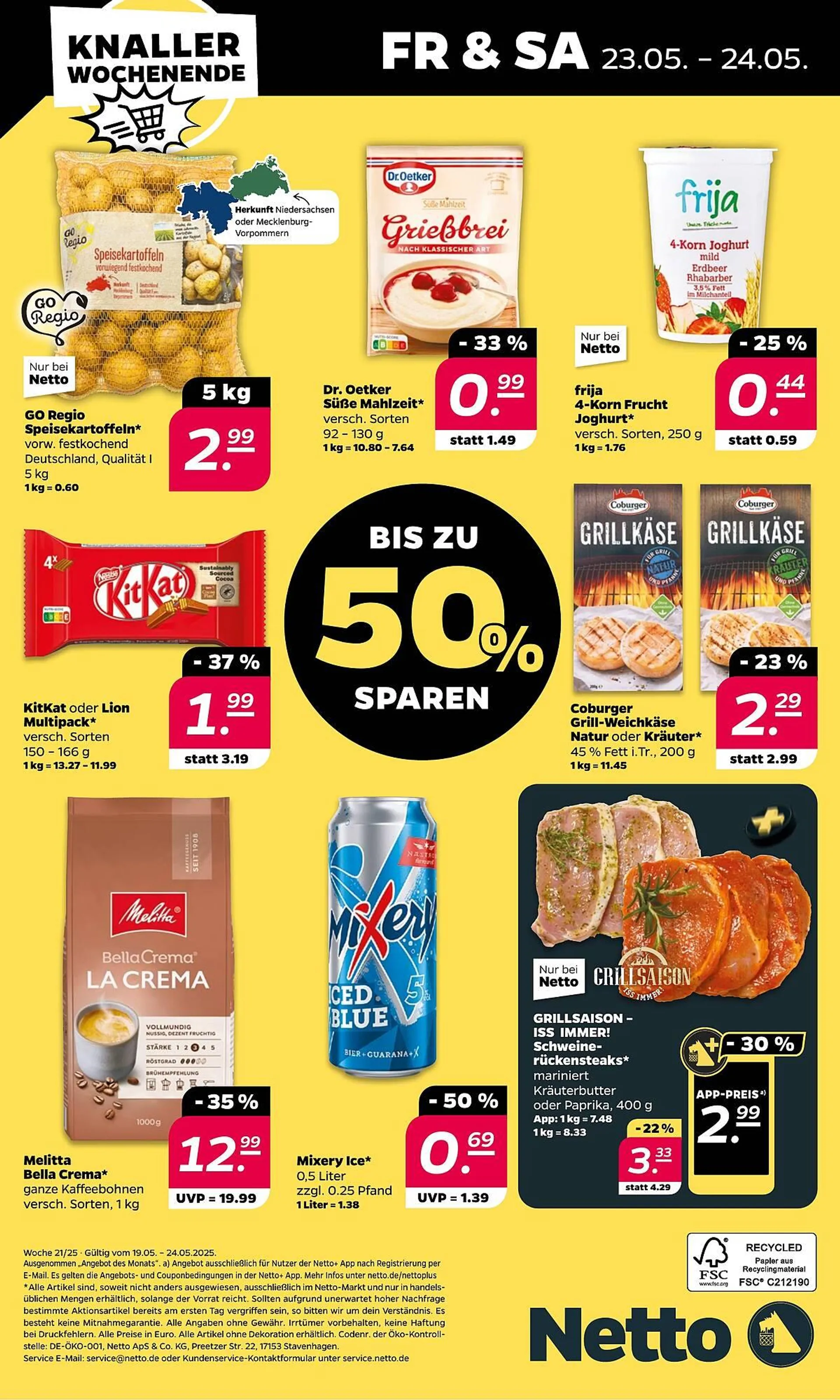 NETTO Prospekt von 19. Mai bis 24. Mai 2025 - Prospekt seite 28