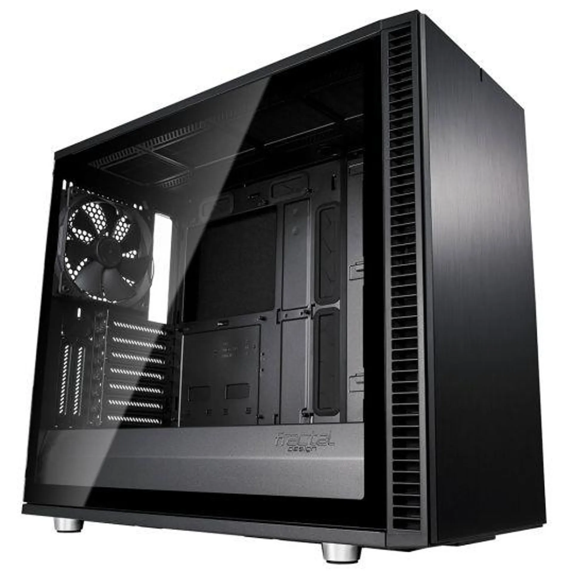 Fractal Design Define S2 Tempered Glass Blackout - B-Ware