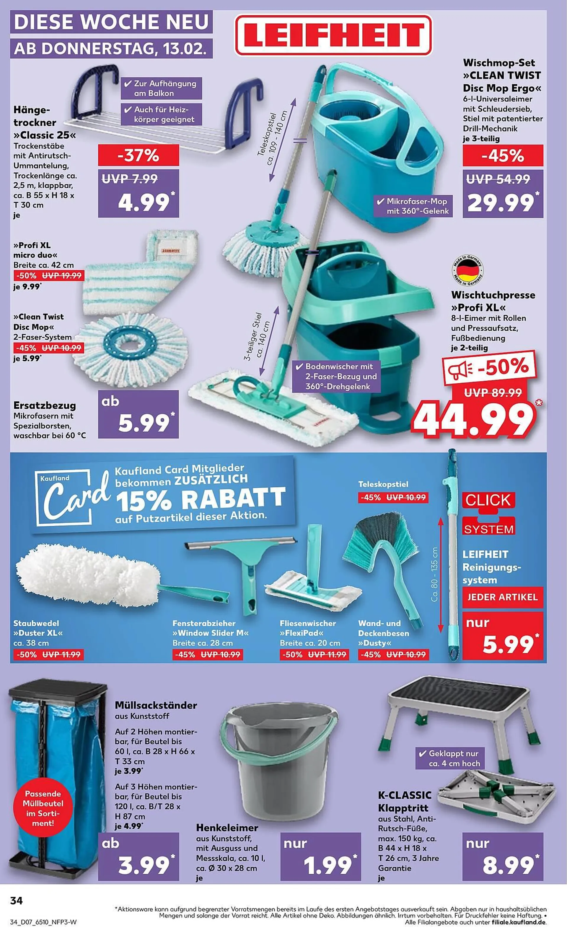 Kaufland Prospekt von 13. Februar bis 19. Februar 2025 - Prospekt seite 34