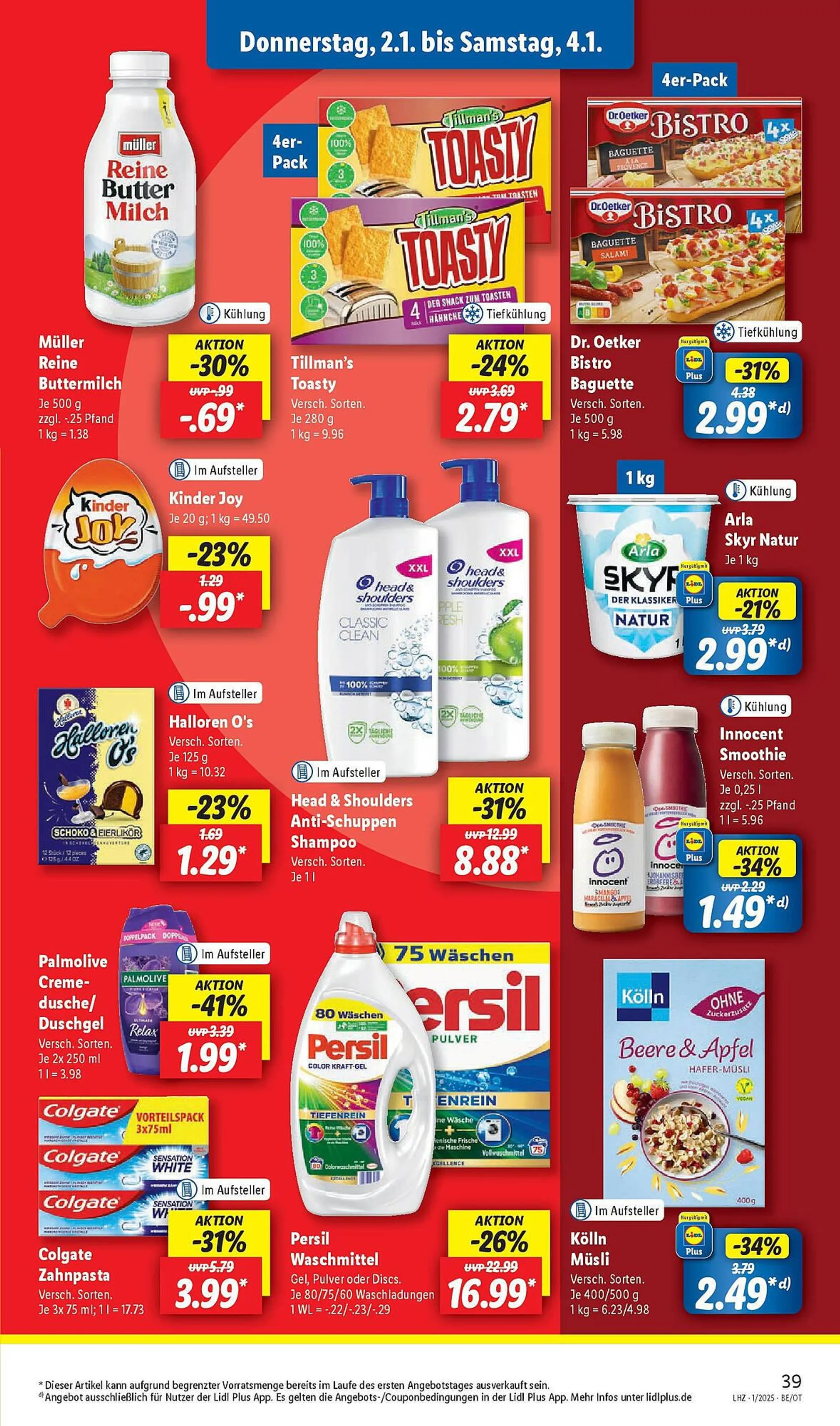 Lidl Prospekt von 30. Dezember bis 4. Januar 2026 - Prospekt seite 41