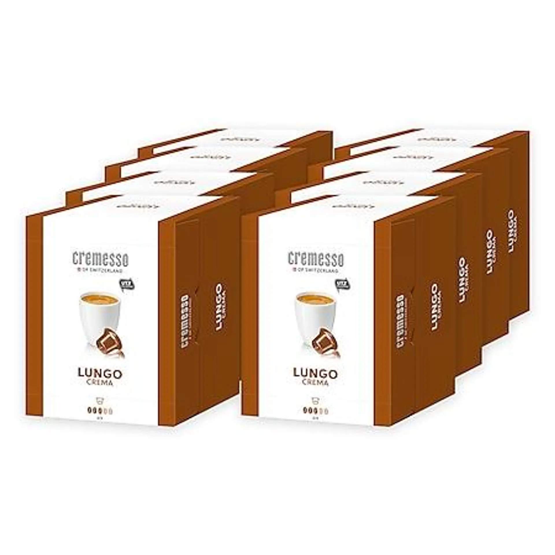 Cremesso Lungo Crema 48 Kapseln 288 g, 8er Pack