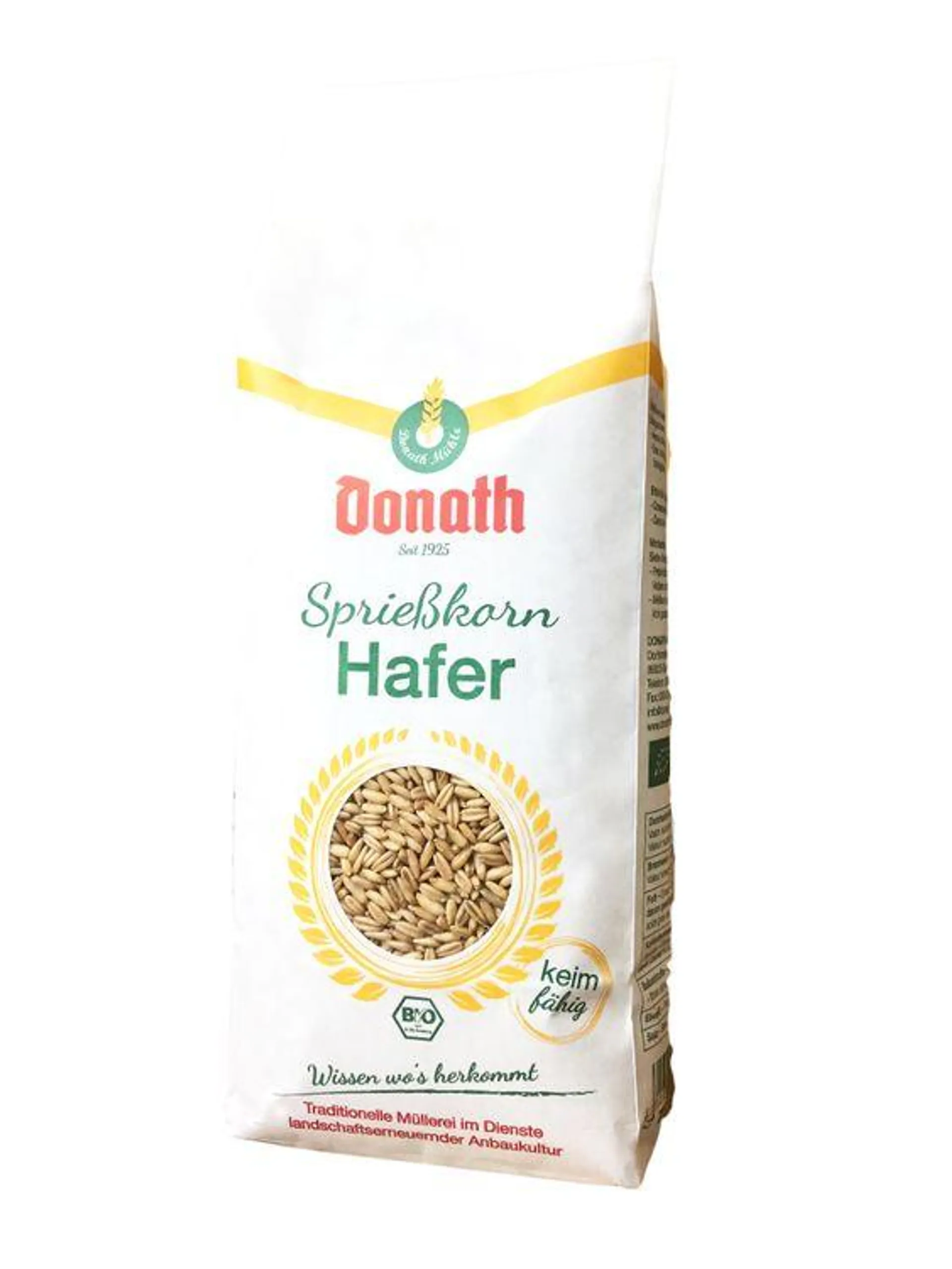 Donath-Mühle - Sprießkorn Hafer bio 1000g