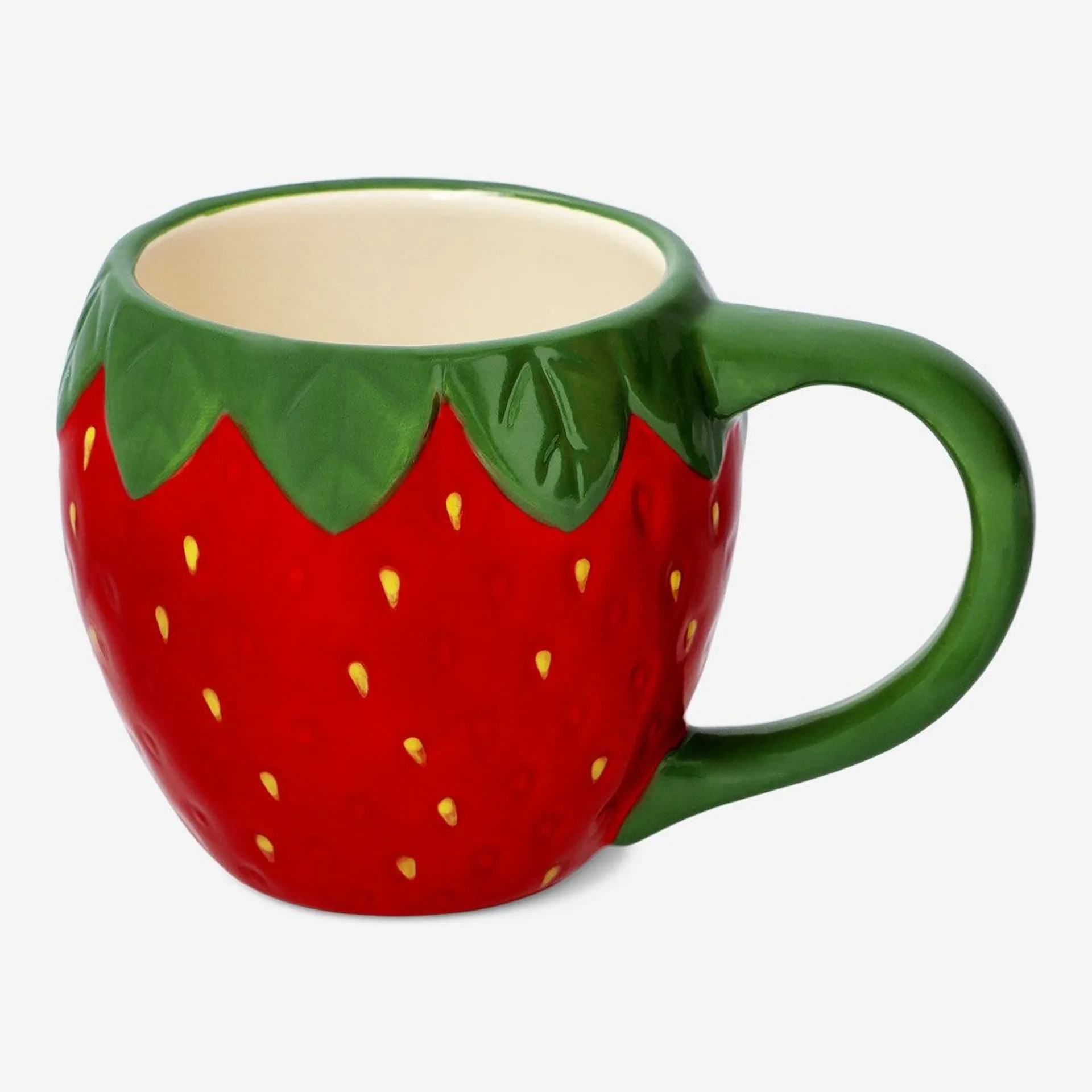 Red strawberry mug - 400 ml