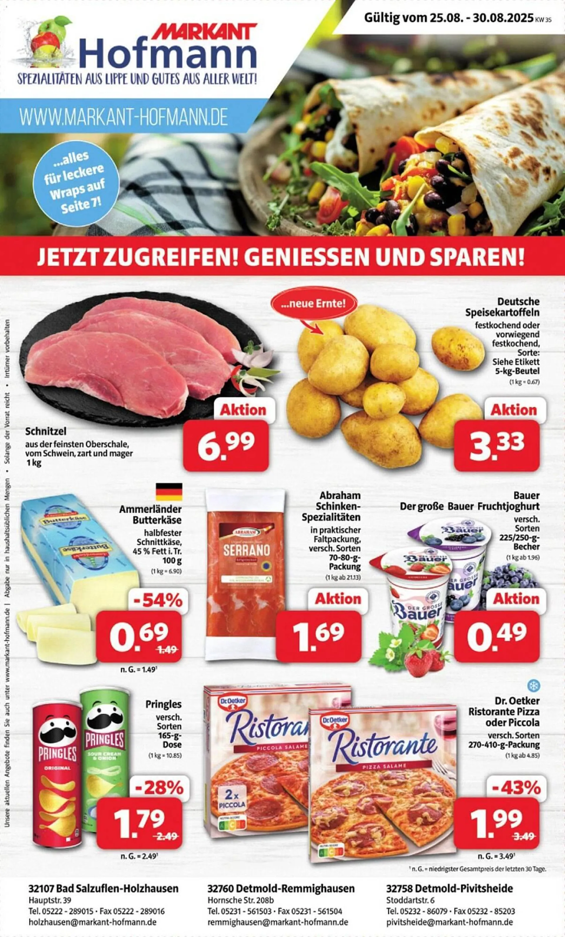 Markant Prospekt von 24. August bis 30. August 2025 - Prospekt seite 1