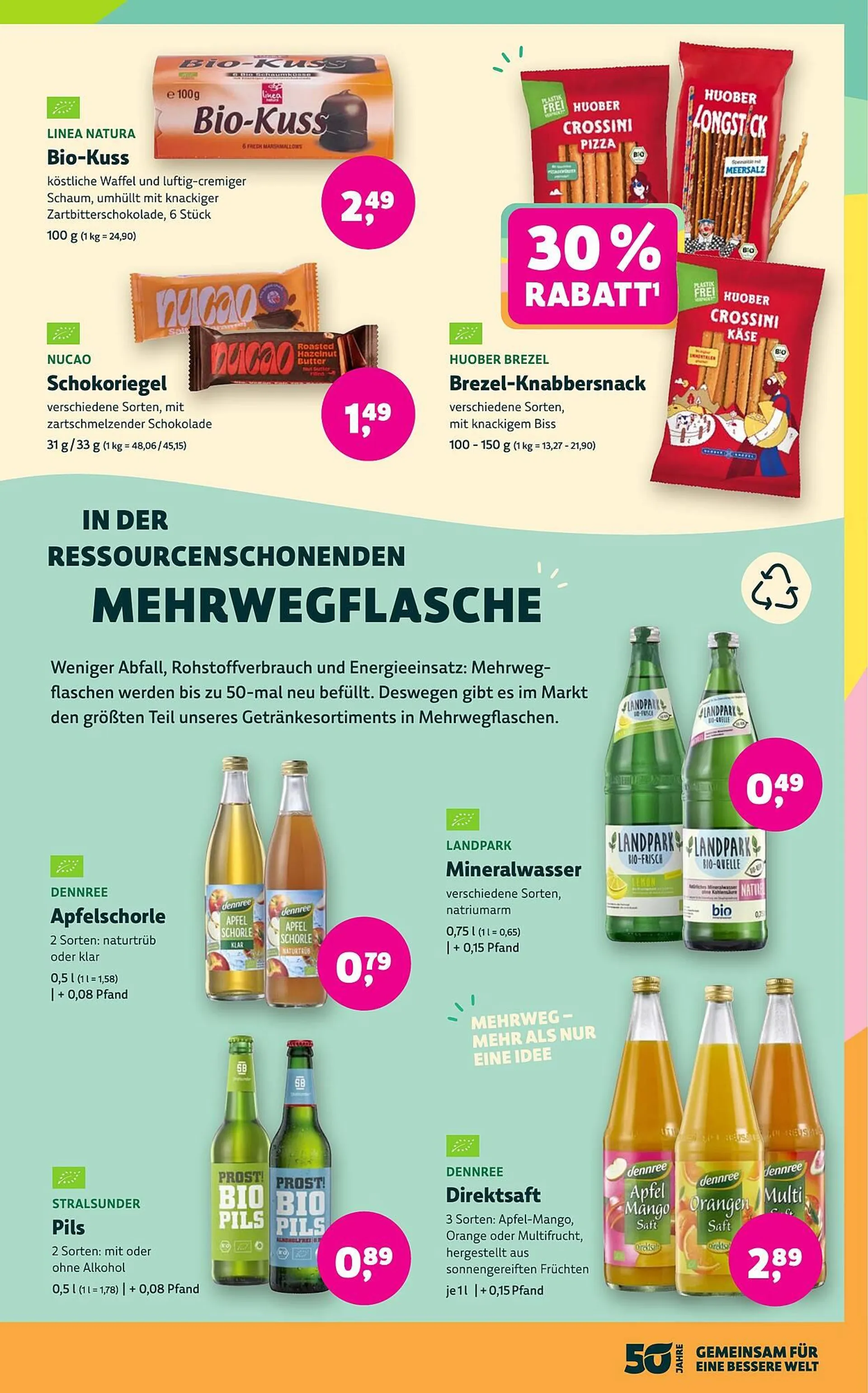 Landmann's Biomarkt Prospekt von 25. September bis 8. Oktober 2024 - Prospekt seite 13