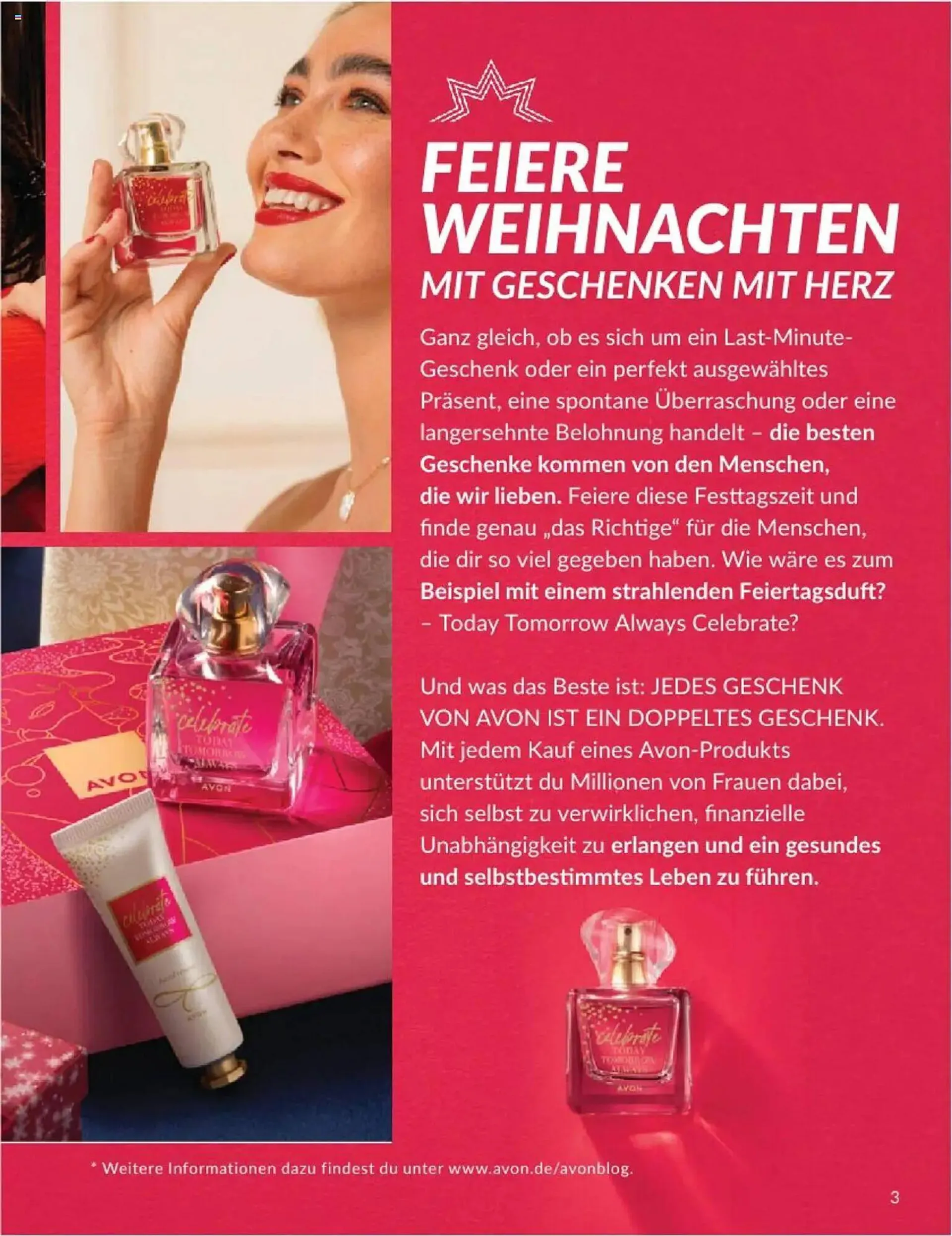 Avon Prospekt von 1. Dezember bis 30. Dezember 2024 - Prospekt seite 3