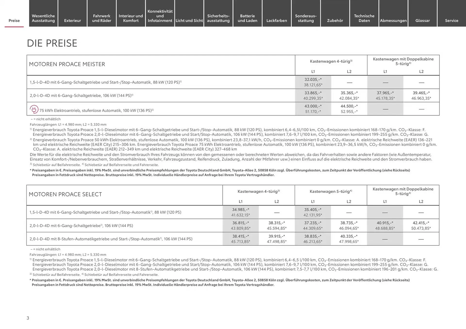 Toyota Prospekt von 13. November bis 13. November 2025 - Prospekt seite 3